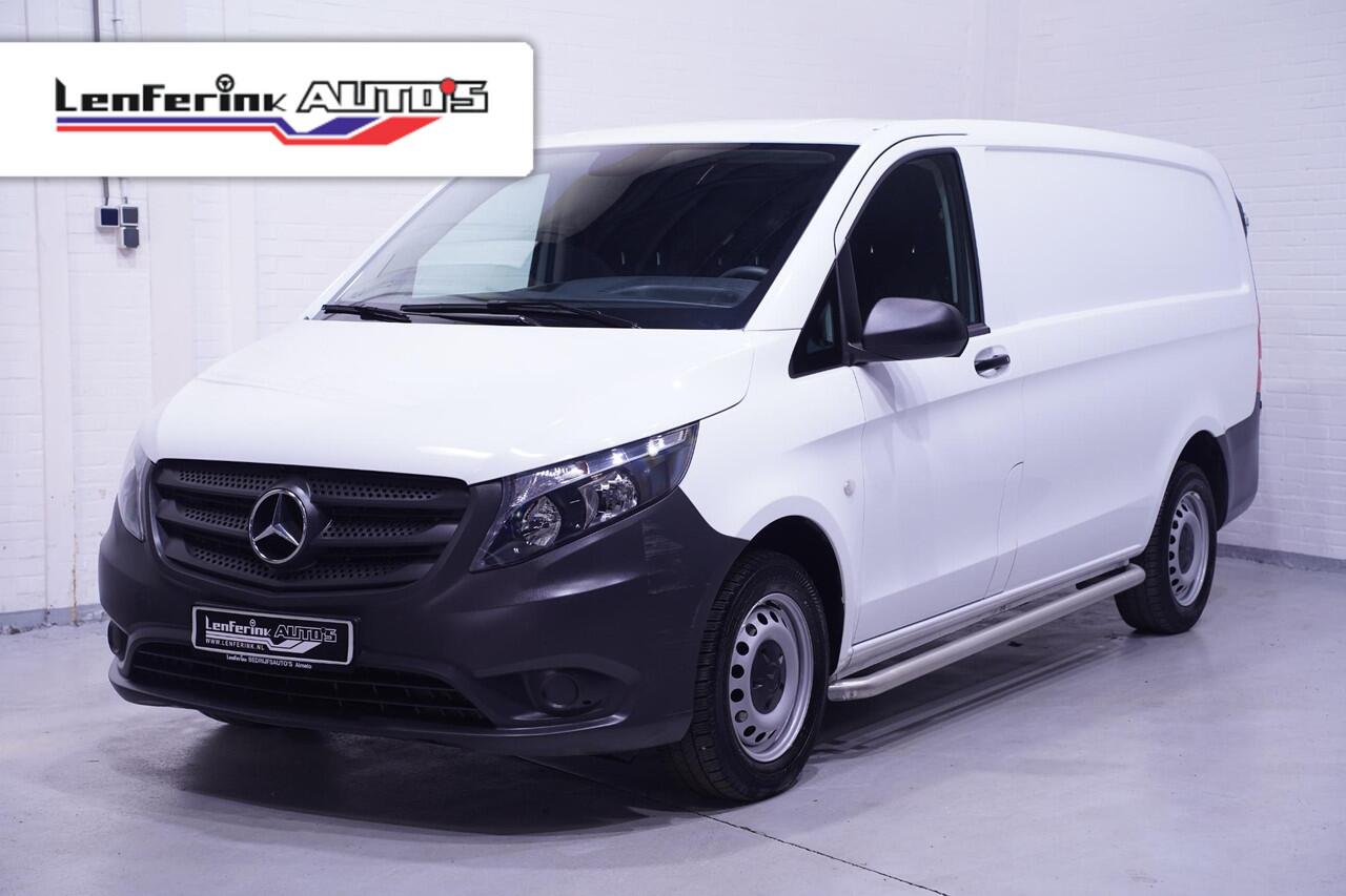 Mercedes-Benz VITO 114 CDI 136 pk Lang Airco, Cruise Control Laadruimte Pakket, Sidebars, 3-Zits
