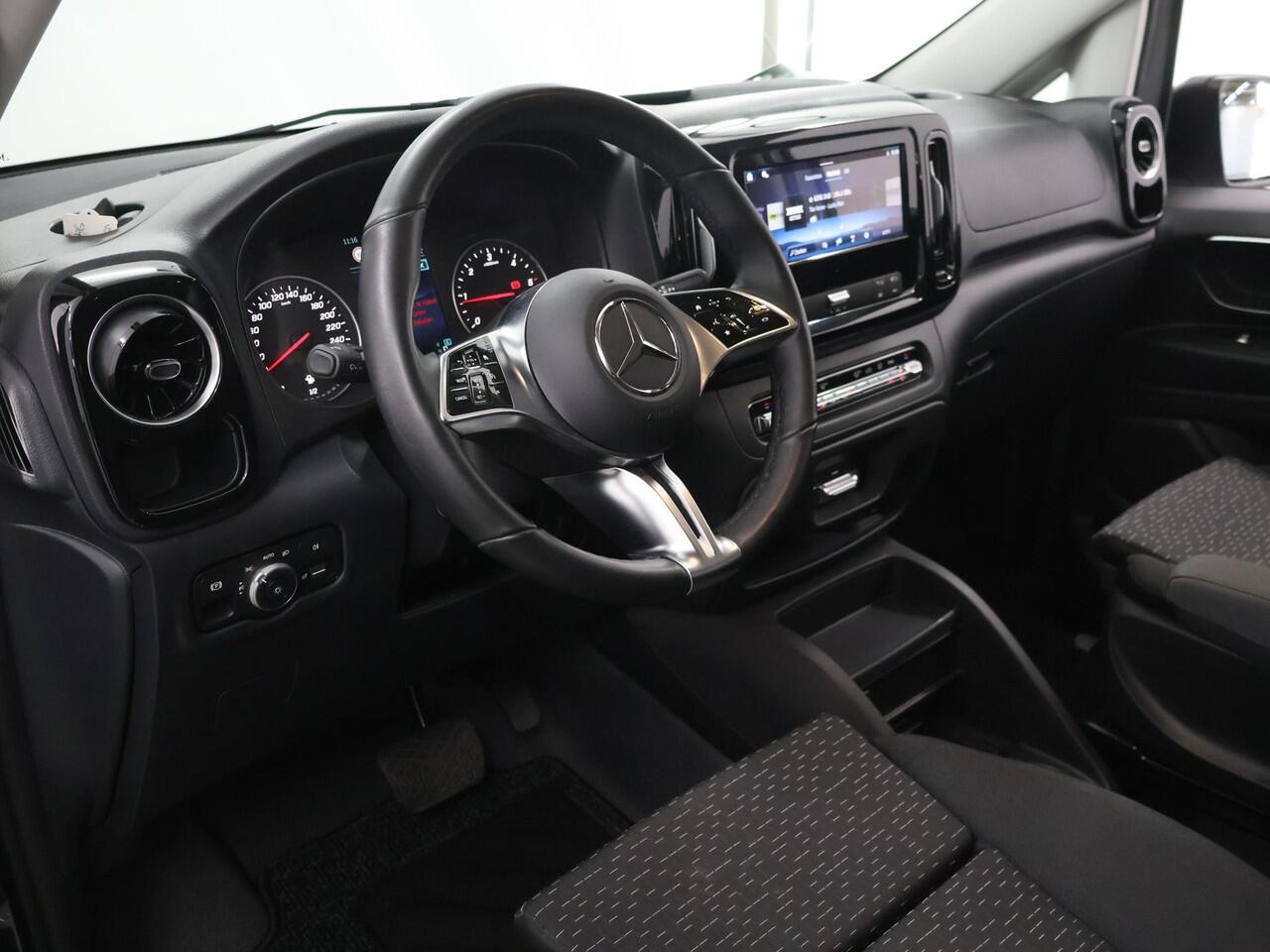 Mercedes-Benz VITO 119 XL L3 PRO | AUT. | EDITION | DUBBELE CABINE | MULTI-BEAM LED | ACHTERUITRIJCAMERA | 2500 KG AHW TREKHAAK | ACHTERDEUREN | 2X ZIJSCHUIFDEUR | CRUISE CONTROL | STOEL - STOEL | METALLIC