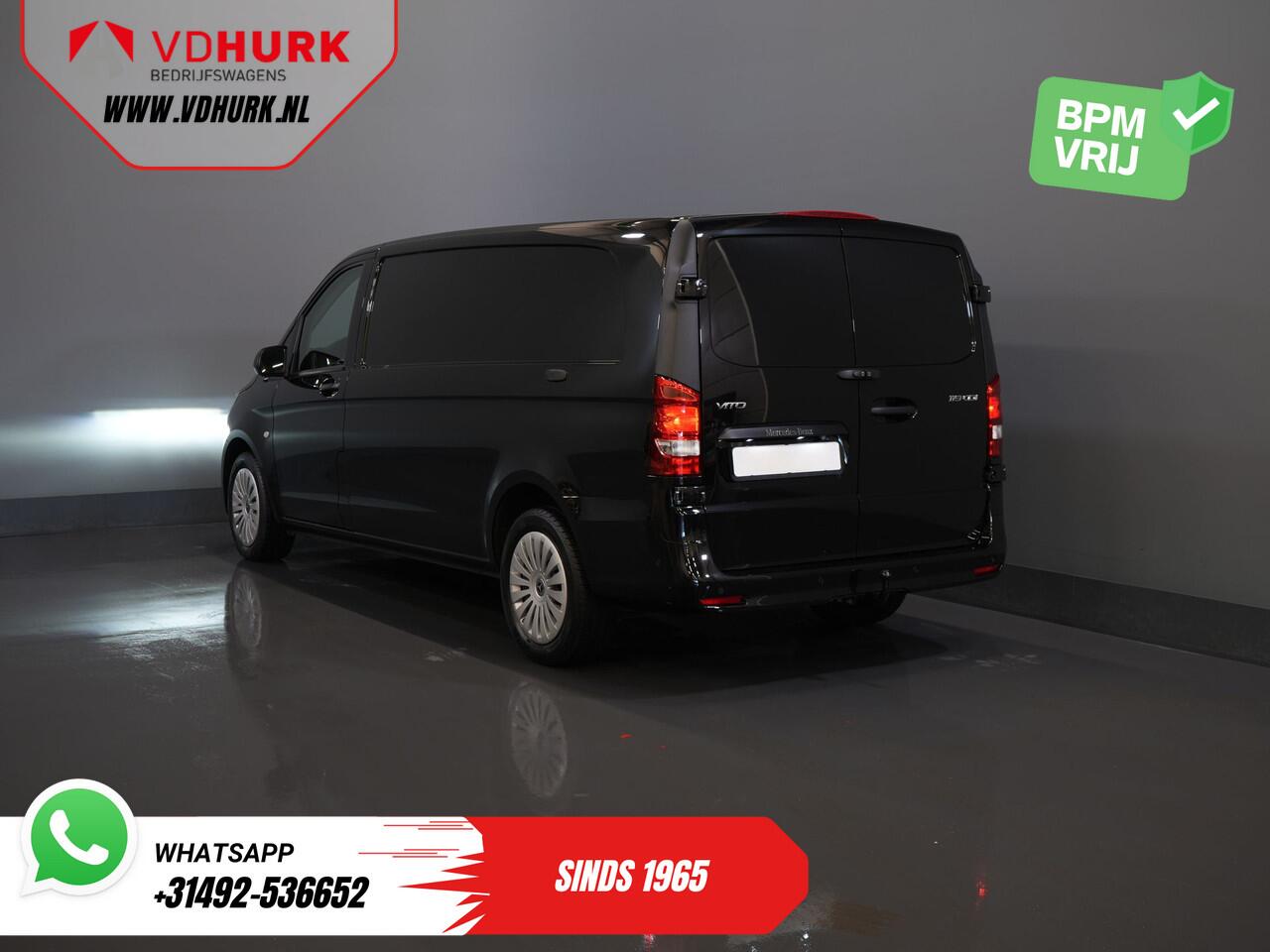 Mercedes-Benz VITO 119 CDI Aut. L3 LED/ 2.5t Trekverm./ 270Gr.Deuren/ Stoelverw./ Carplay/ Camera/ Trekhaak/ Cruise/ PDC/ DAB