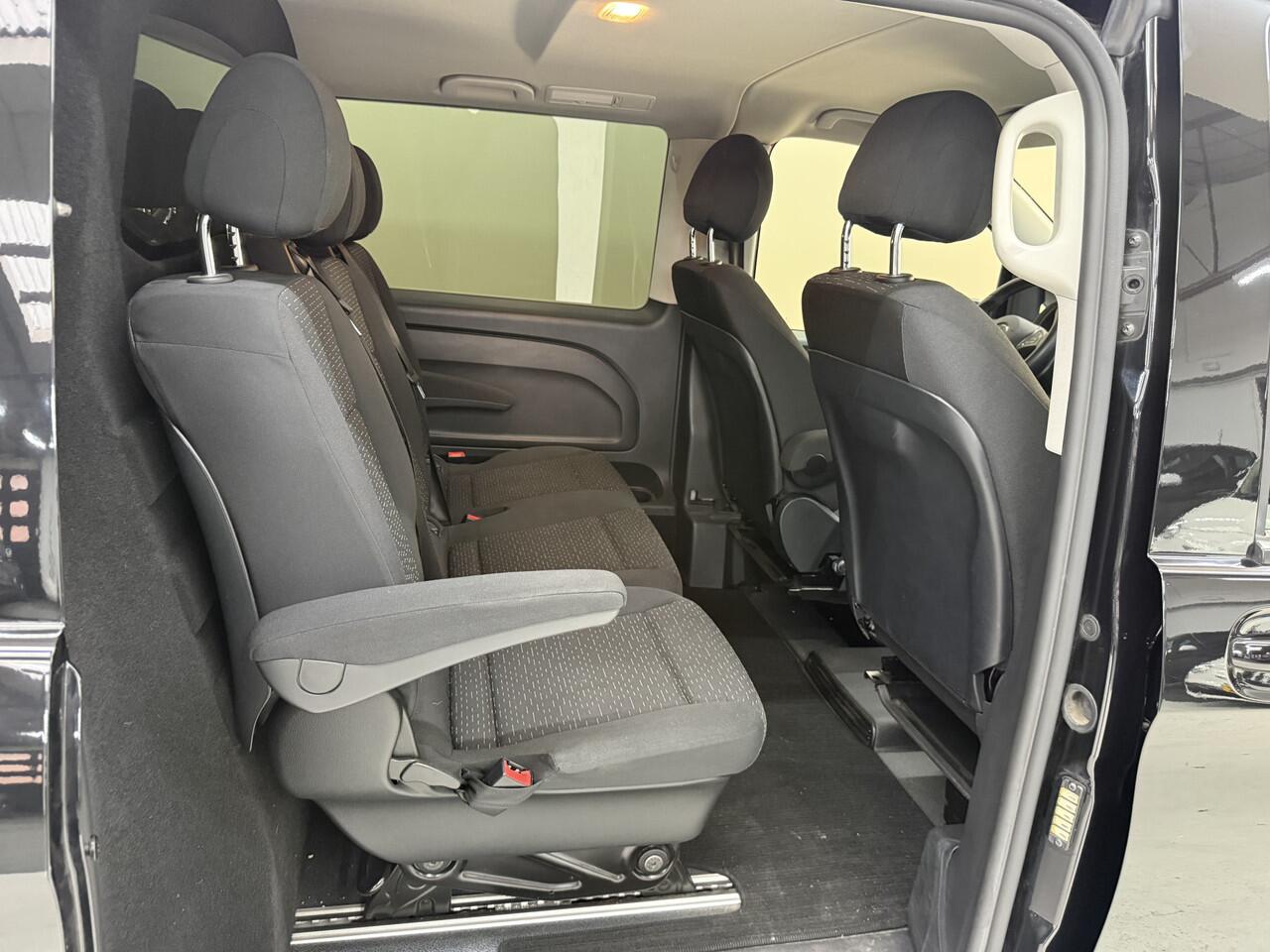 Mercedes-Benz VITO 116 CDI Lang DC Comfort, 164Pk, 2022, Dubbel Cabine, Parkeersensoren, Navigatie, Lichtmetalen velgen, Trekhaak, Achteruitrijcamera, Cruise control,