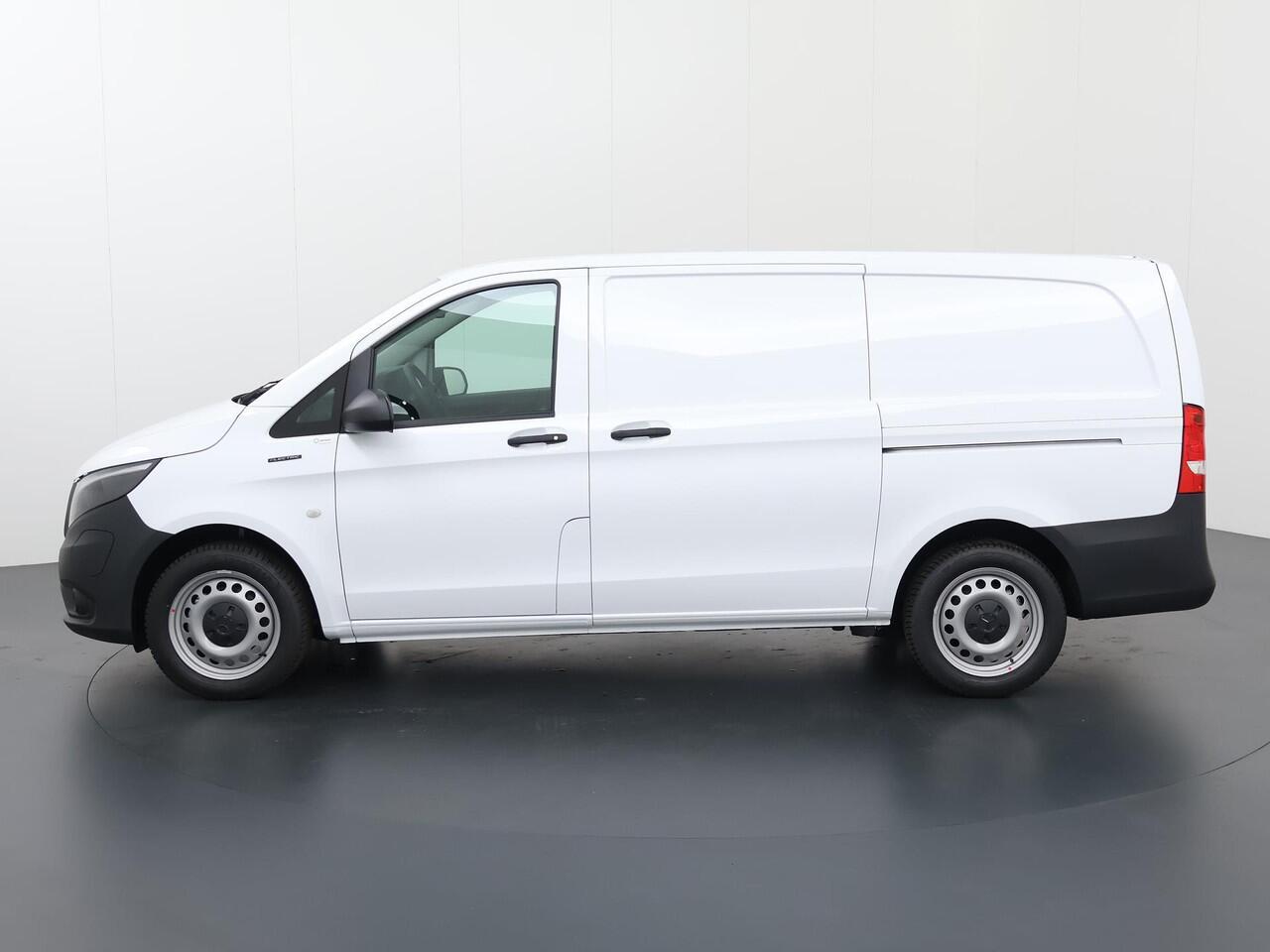 Mercedes-Benz VITO eVito Bestelwagen 66 kWh L2 | Stoelverwarming | Achterdeuren | Navigatie | Airco | Cruise Control | Schuifdeur links en Rechts |