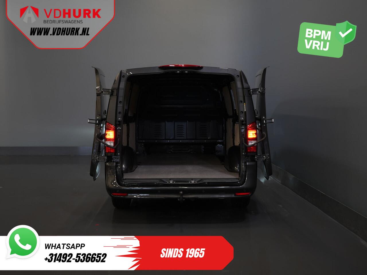 Mercedes-Benz VITO 116 CDI Aut. L3 LED/ 2.5t Trekverm./ 270Gr.Deuren/ Stoelverw./ Carplay/ Camera/ Trekhaak/ Cruise/ PDC/ DAB