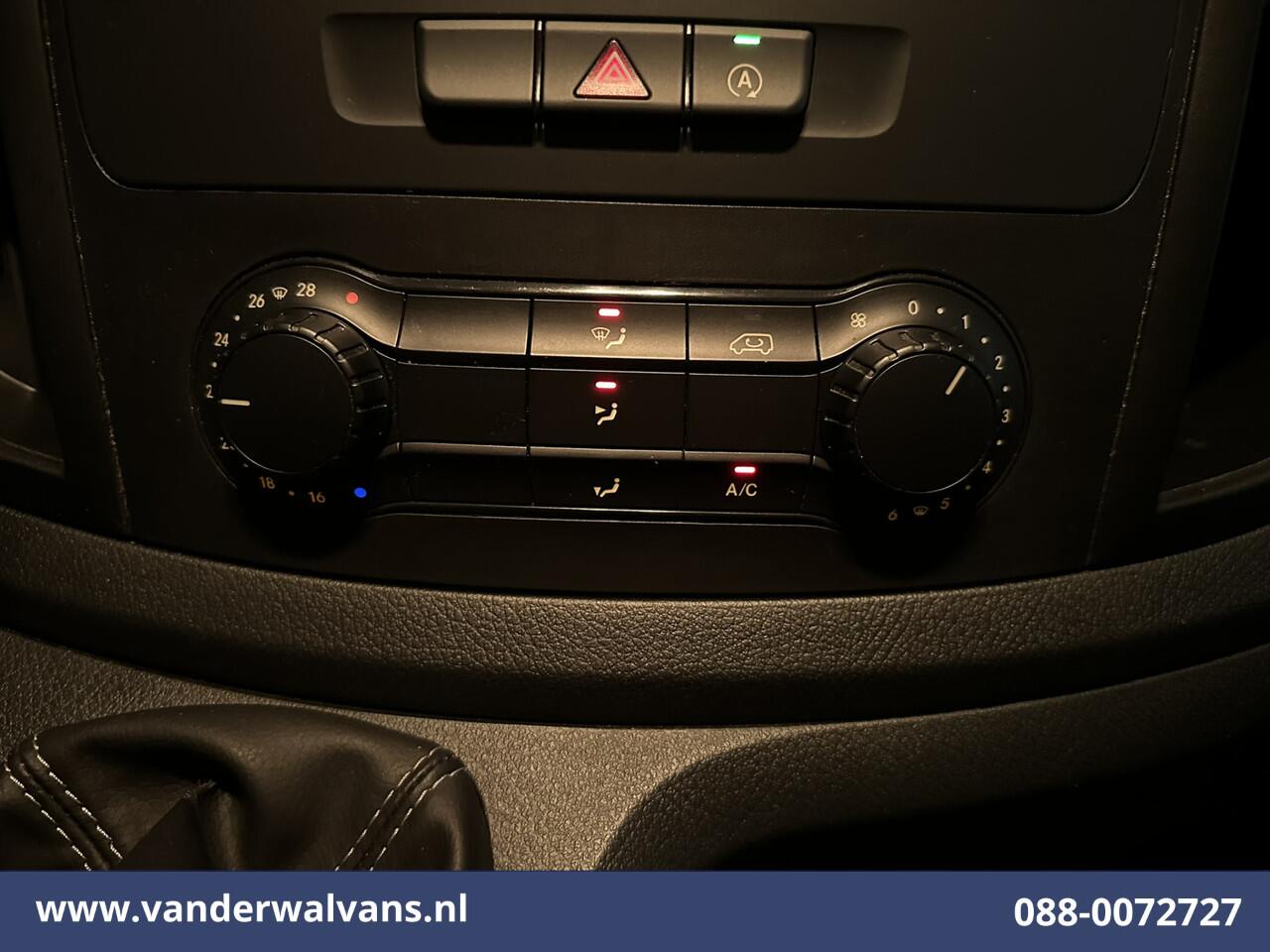 Mercedes-Benz VITO 114CDI 136pk L2H1 Euro6 Airco | Camera | Apple Carplay | Android Auto | Cruisecontrol Parkeersensoren, multifunctioneel stuurwiel