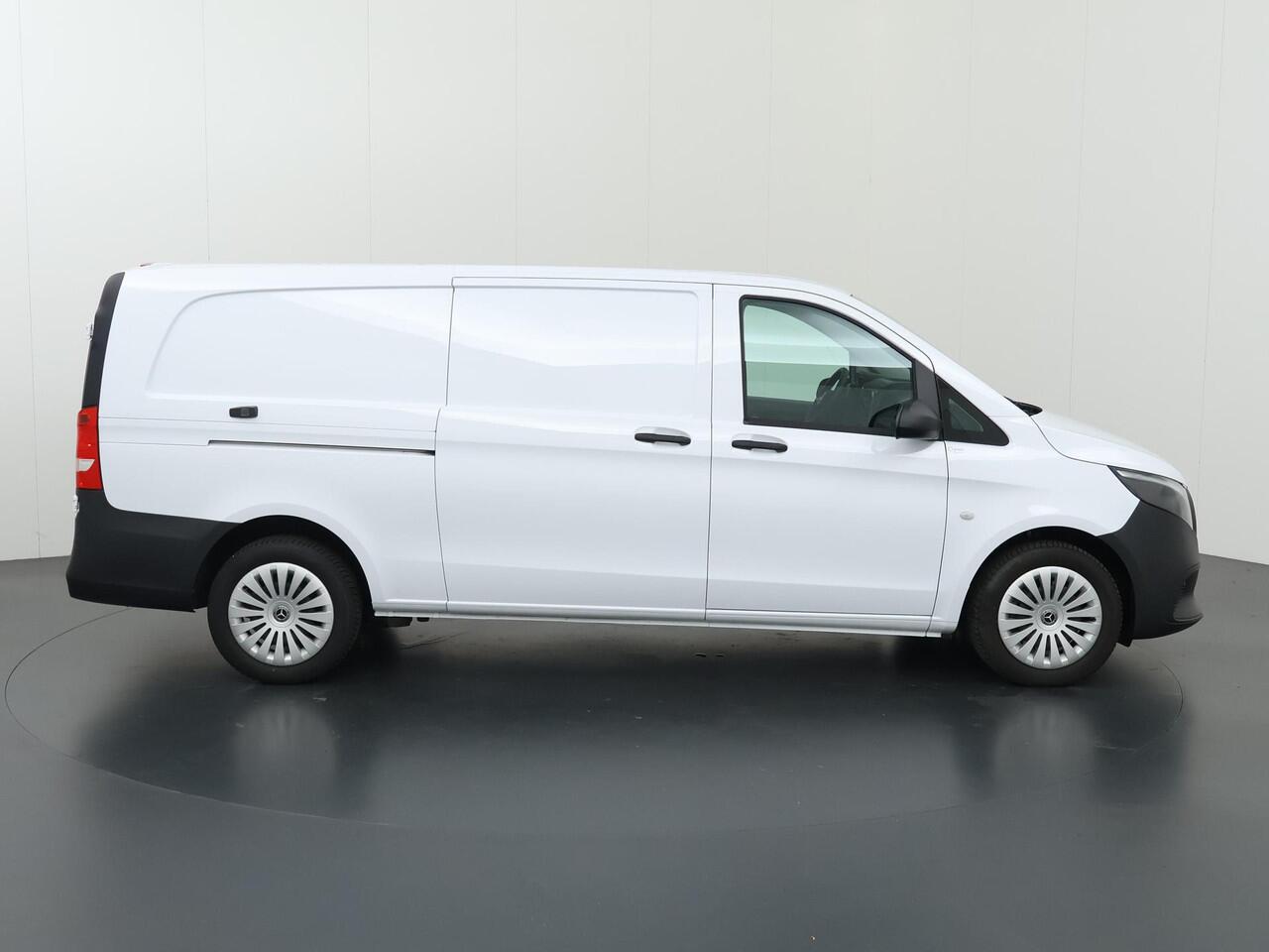 Mercedes-Benz VITO 116 CDI | AUT. | L3 XL | PRO | 270° DEUREN | NAVIGATIE | CRUISE CONTROL | AIRCO | ACHTERUITRIJCAMERA | BETIMMERDE LAADRUIMTE HOUT | BIJRIJDERSBANK | STOELVERWARMING