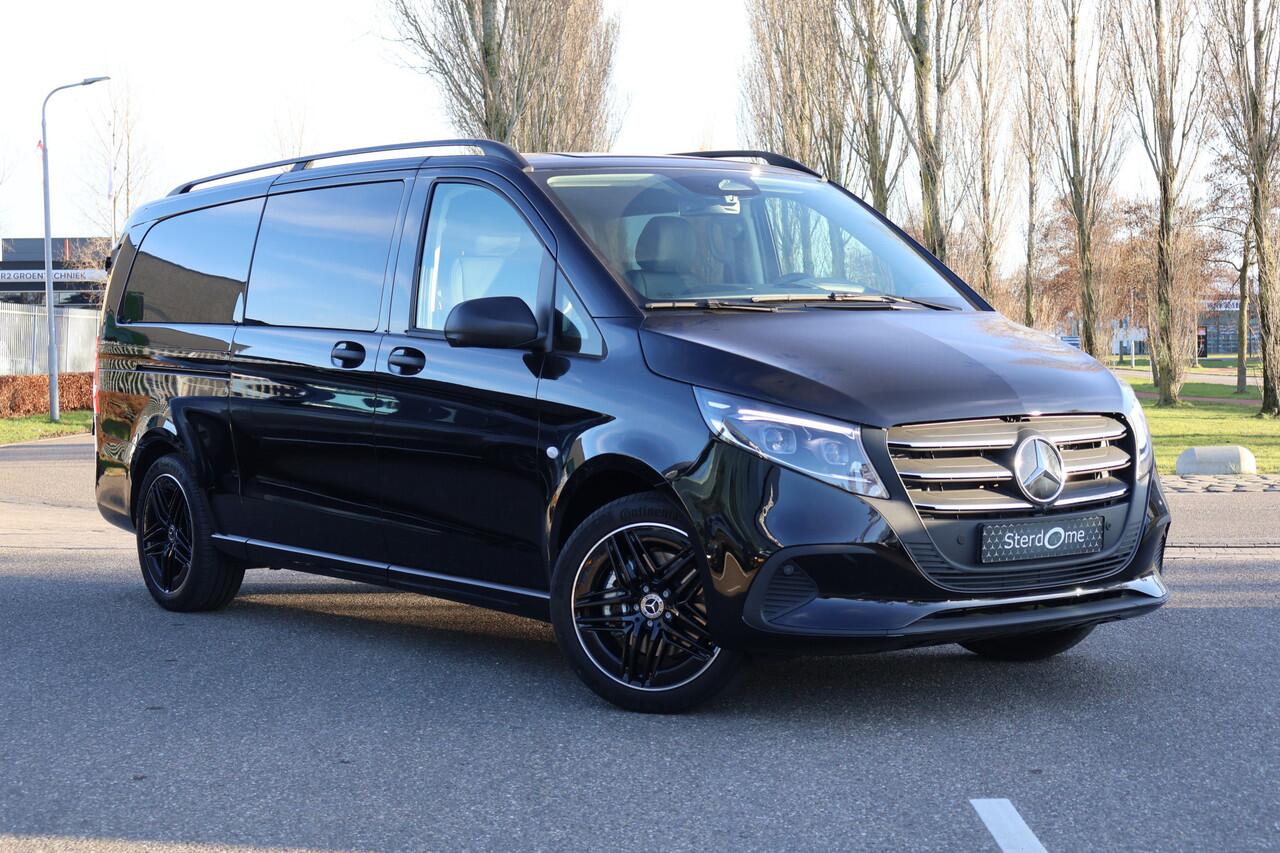 Mercedes-Benz VITO 119 CDI L3 Sportpakket l 4 x 4 l Dubbel Cabine l AIRMATIC l 360 gr Camera l 2,5t AHW | DISTRONIC | gewicht l MBUX l LEDER l Stoelverwarming l 2 x Schuifdeuren l Luchtvering l Luxe Lederen interieur l BPM VRIJ l