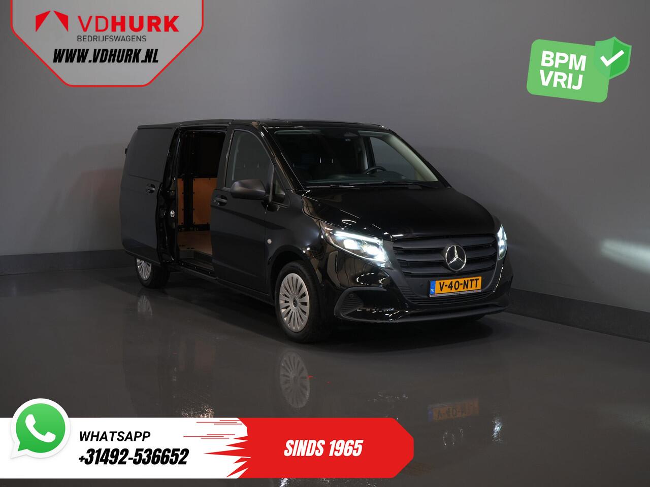 Mercedes-Benz VITO 119 CDI Aut. L3 LED/ 2.5t Trekverm./ 270Gr.Deuren/ Stoelverw./ Carplay/ Camera/ Trekhaak/ Cruise/ PDC/ DAB