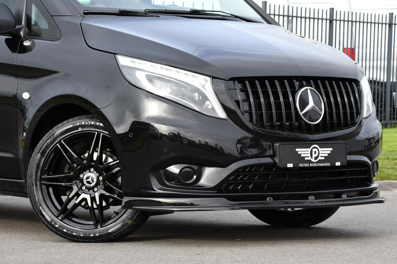 Mercedes-Benz VITO 116 CDI L2 Black Edition Camera, Cruise, Carplay, 164PK, LED, Trekhaak, Stoelverwarming, multimedia, Uniek!