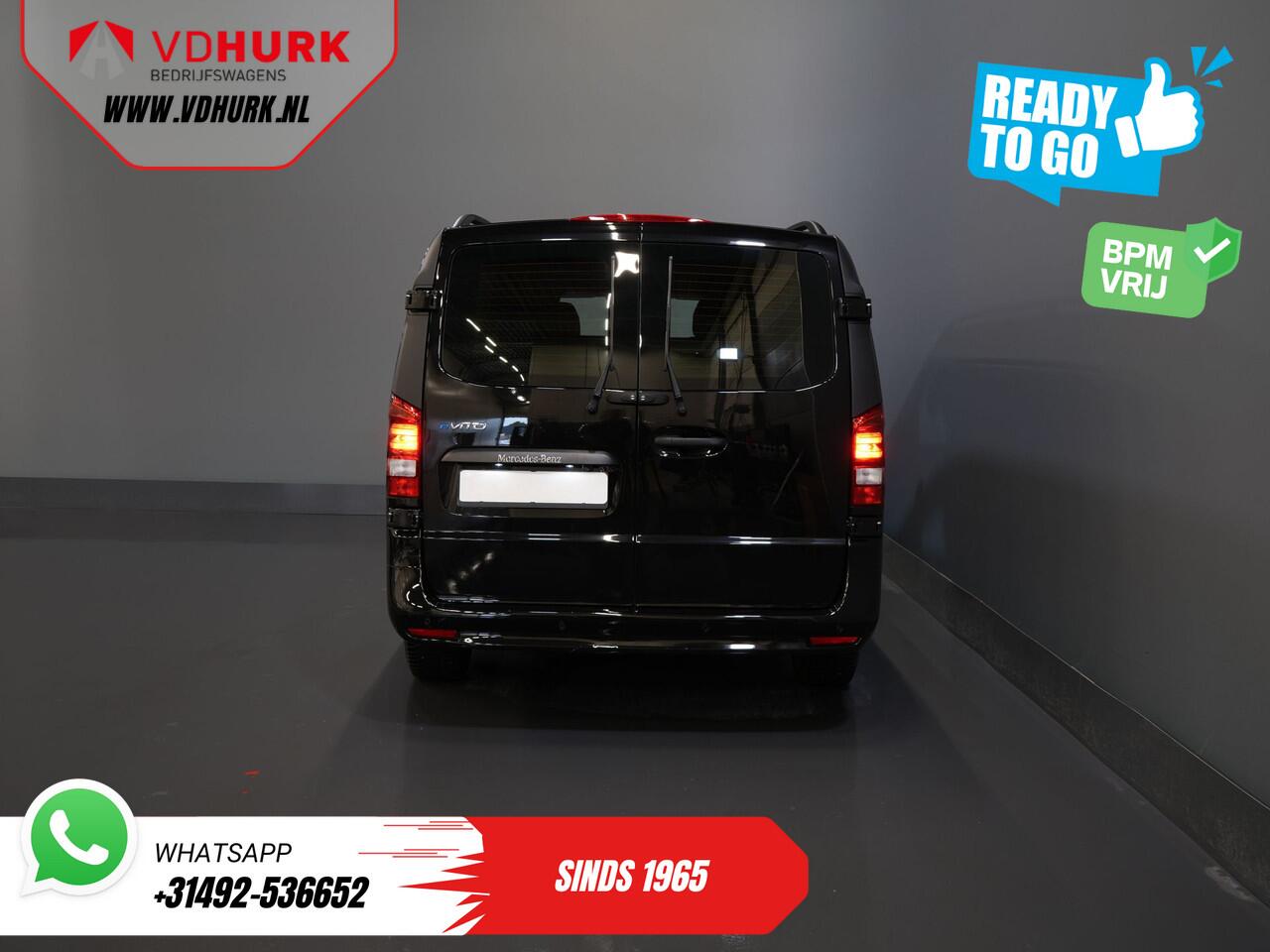 Mercedes-Benz VITO eVito L2 60 kWh 285 km WLTP Snellader/ LED/ Adapt.Cruise/ Stoelverw./ Carplay/ Camera/ PDC/ 17" LMV