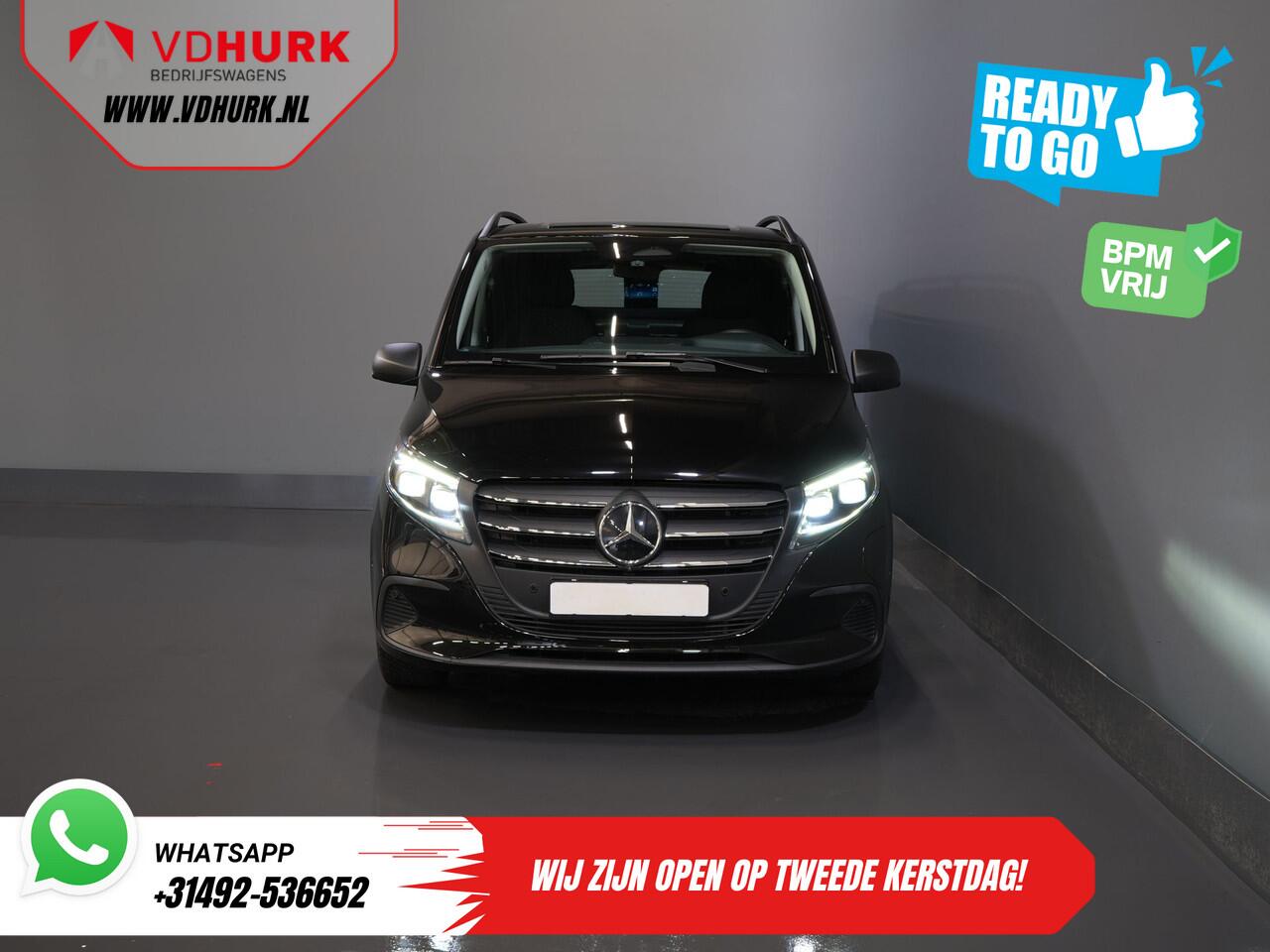 Mercedes-Benz VITO eVito L2 60 kWh 285 km WLTP Snellader/ LED/ Adapt.Cruise/ Stoelverw./ Carplay/ Camera/ PDC/ 17" LMV