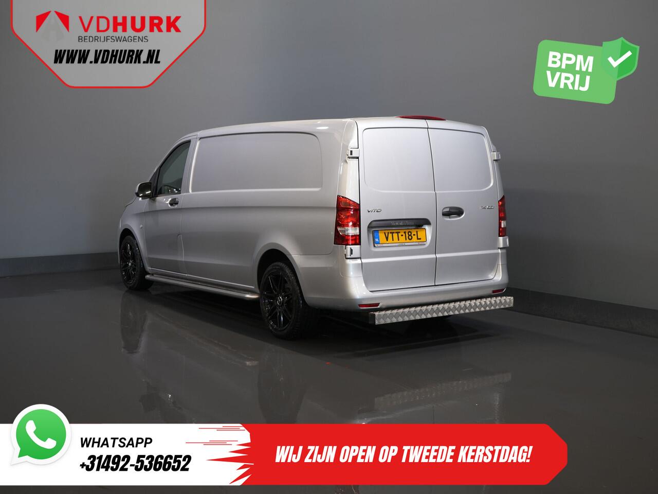 Mercedes-Benz VITO 114 CDI Aut. L3 BPM VRIJ! NL Auto/ Carplay/ Cruise/ DAB/ Camera/ LMV 18"/ Sidebars