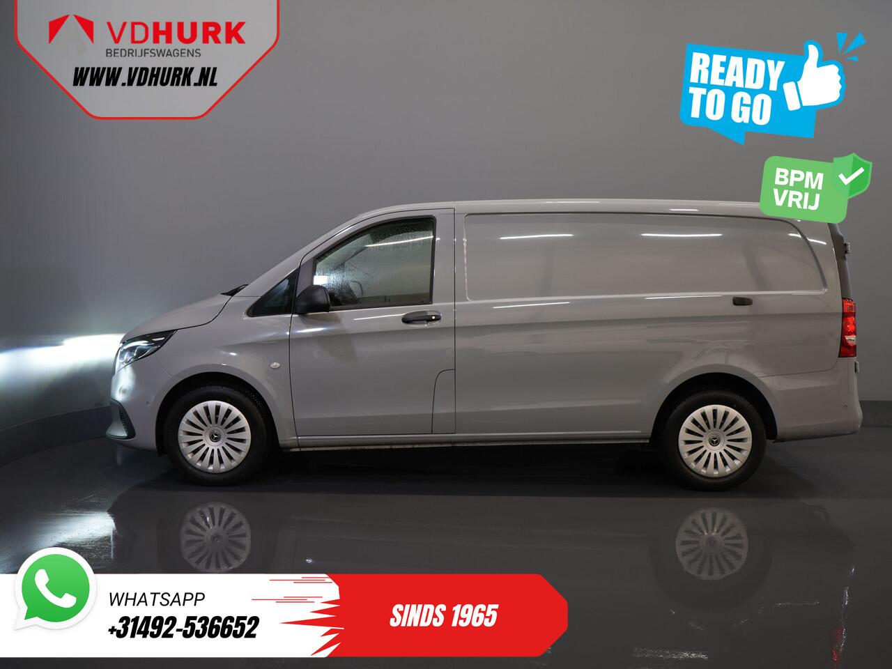 Mercedes-Benz VITO 116 CDI Aut. L2 BPM VRIJ! LED/ Stoelverw./ 270Gr.Deuren/ Camera/ Cruise/ PDC/ Trekhaak