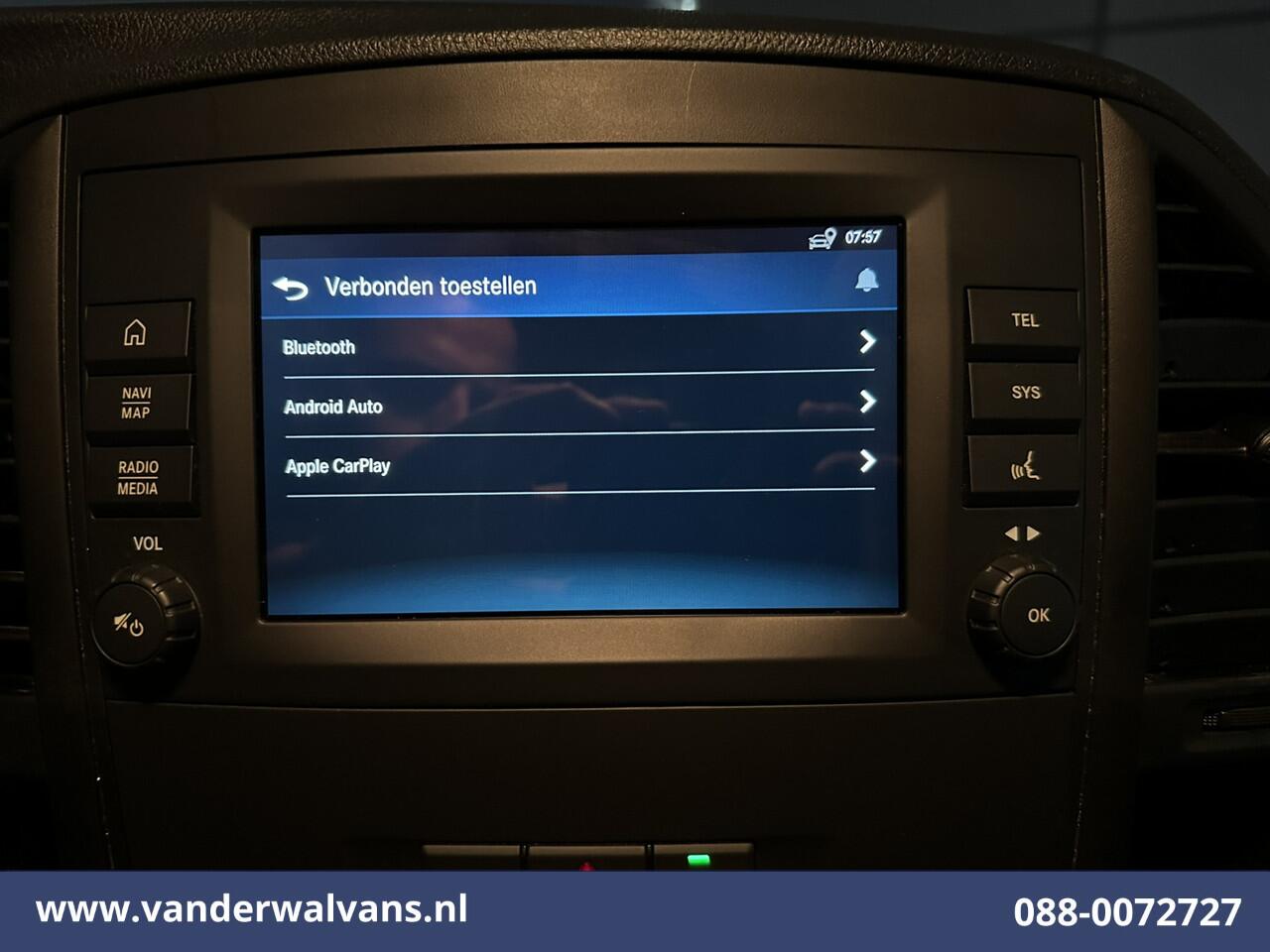 Mercedes-Benz VITO 114CDI 136pk L2H1 Euro6 Airco | Camera | Apple Carplay | Android Auto | Cruisecontrol Parkeersensoren, multifunctioneel stuurwiel