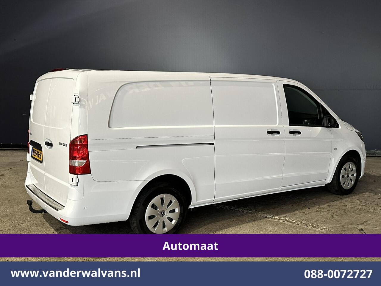Mercedes-Benz VITO 114 CDI 9G-Tronic Automaat L3H1 Euro6 Fabrieksgarantie Airco | Camera | Apple Carplay | Android Auto Cruisecontrol, 2500kg Trekhaak, Parkeersensoren, Bijrijdersbank
