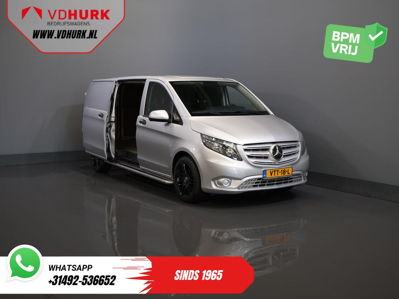 Mercedes-Benz VITO 114 CDI Aut. L3 BPM VRIJ! NL Auto/ Carplay/ Cruise/ DAB/ Camera/ LMV 18"/ Sidebars