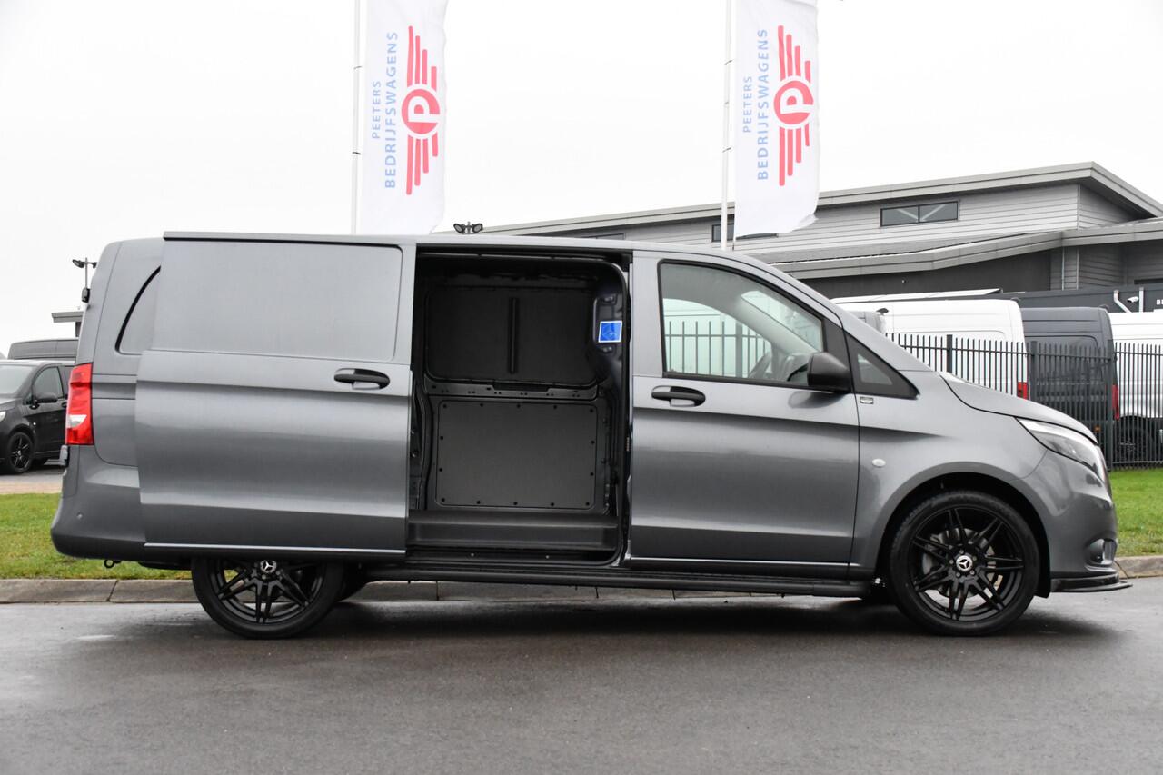 Mercedes-Benz VITO 119 CDI L2 AMG Edition Camera, Cruise, Carplay, 190pk, Leder, Stoelverwarming, LED, Automaat, Luxe, Multimedia, Uniek!