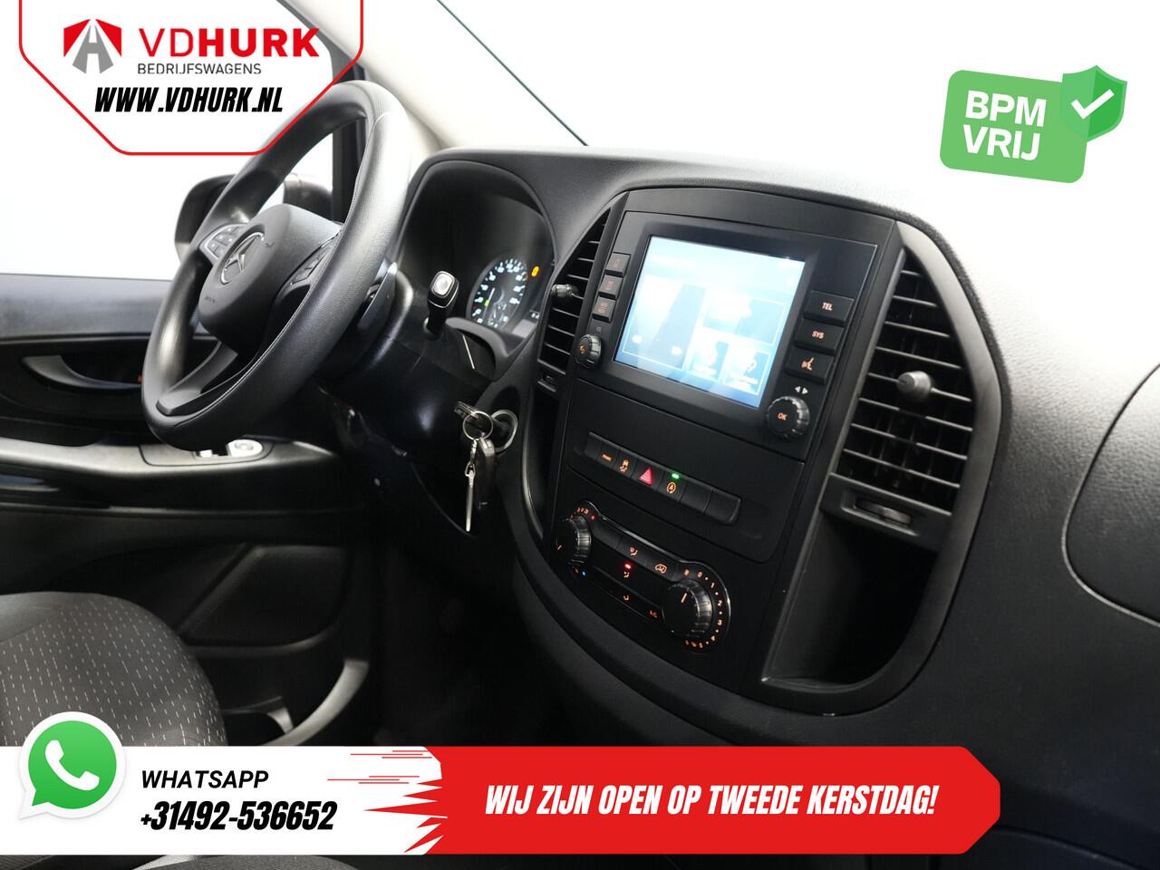 Mercedes-Benz VITO 114 CDI Aut. L3 BPM VRIJ! NL Auto/ Carplay/ Cruise/ DAB/ Camera/ LMV 18"/ Sidebars