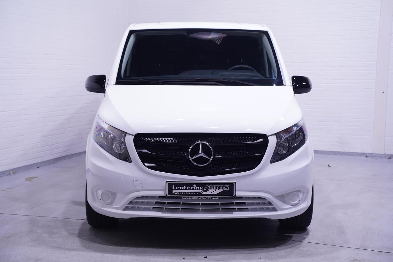 Mercedes-Benz VITO 114 CDI 136 pk Lang Airco, 19"LMV Sidebars, Bumpers in Kleur, Zwarte Grille, Cruise Control, 3-Zits