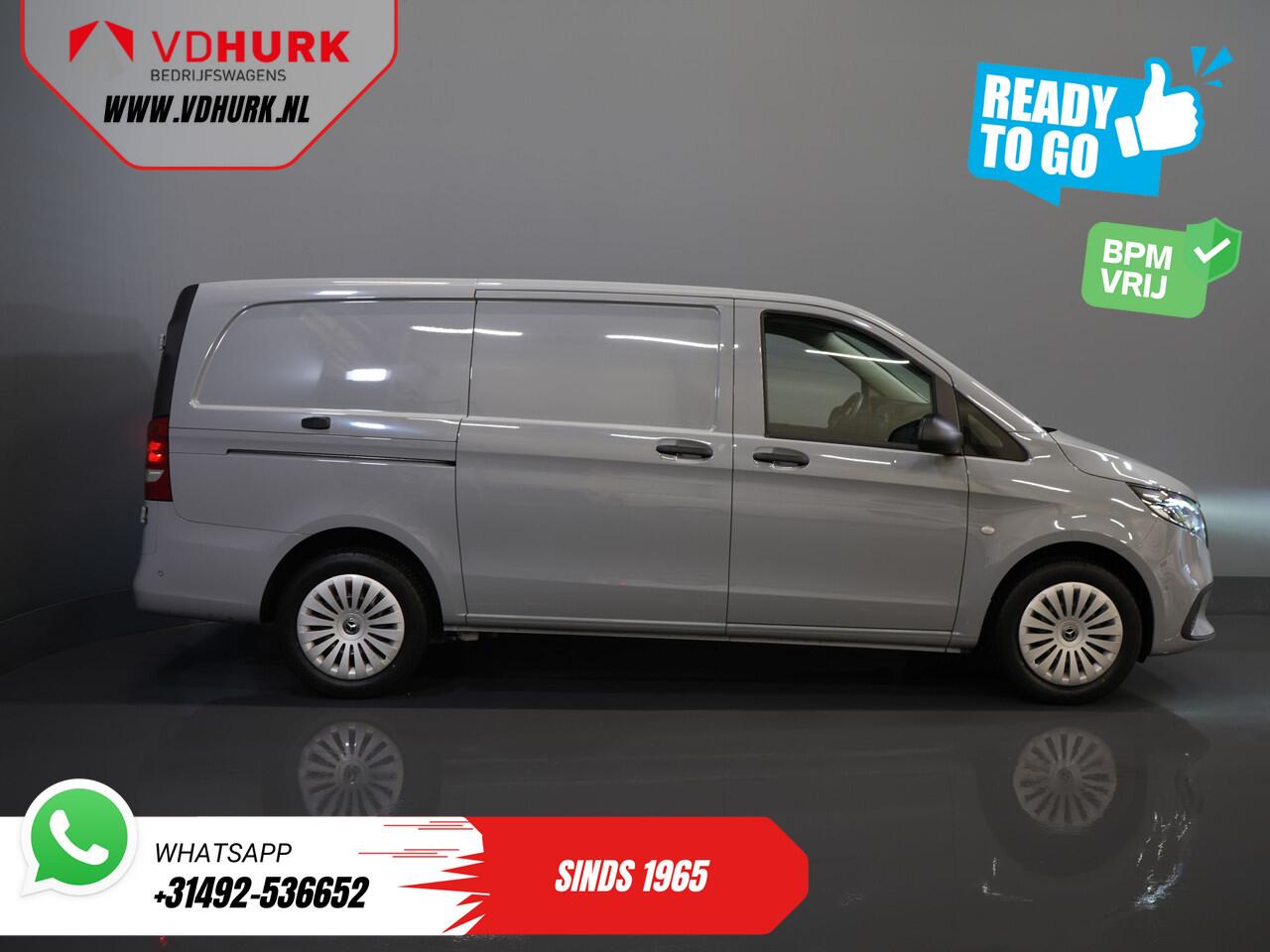 Mercedes-Benz VITO 116 CDI Aut. L2 BPM VRIJ! LED/ Stoelverw./ 270Gr.Deuren/ Camera/ Cruise/ PDC/ Trekhaak
