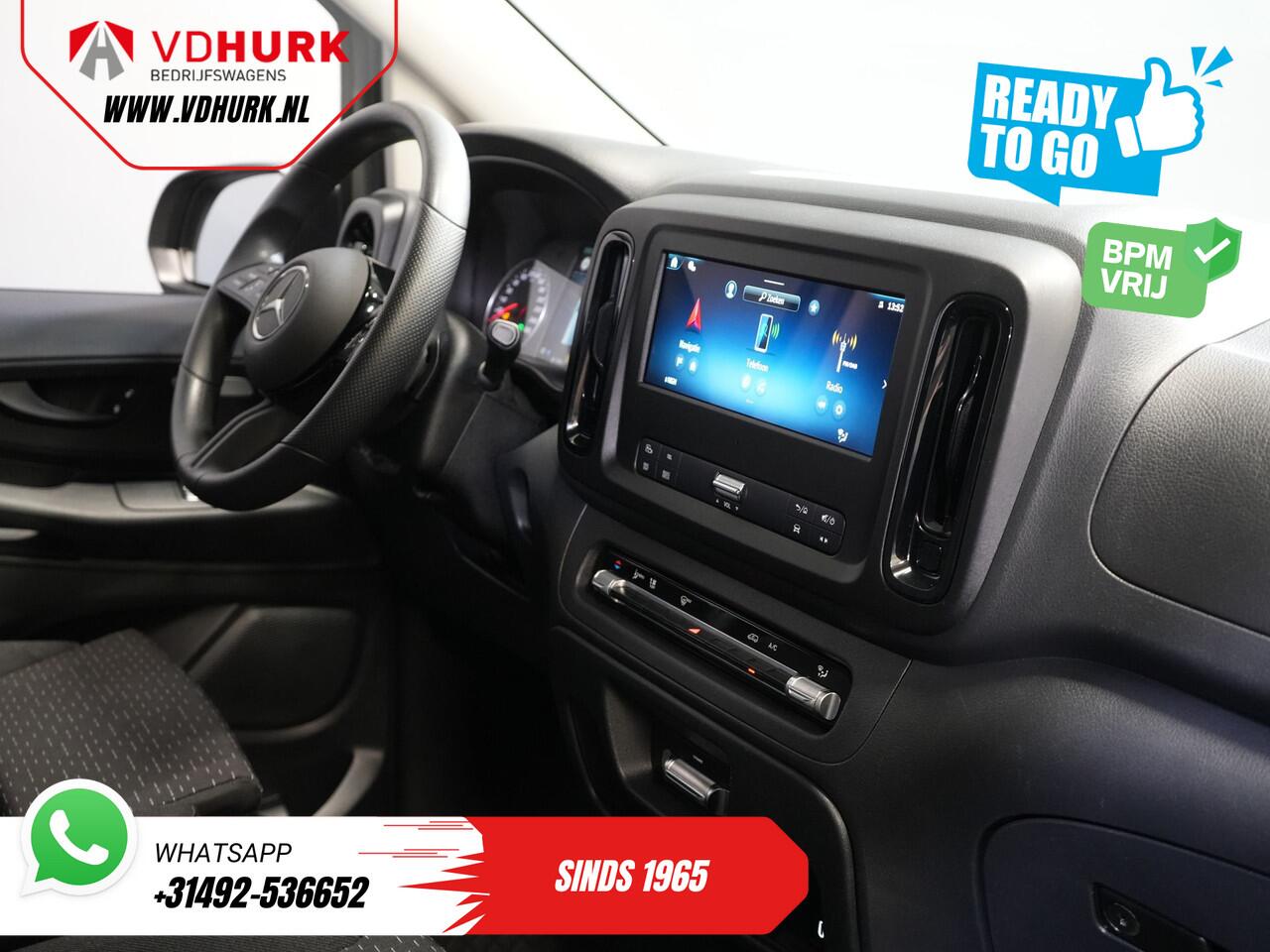 Mercedes-Benz VITO 116 CDI Aut. L2 BPM VRIJ! LED/ Stoelverw./ 270Gr.Deuren/ Camera/ Cruise/ PDC/ Trekhaak