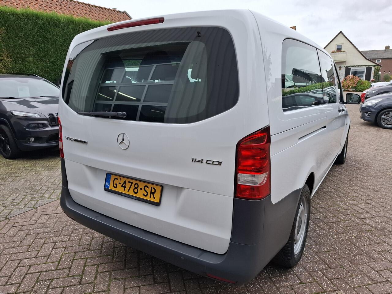 Mercedes-Benz VITO 114 BlueTEC Pro Extra Lang 28375.- INCL BTW 9-PERSOONS 135PK
