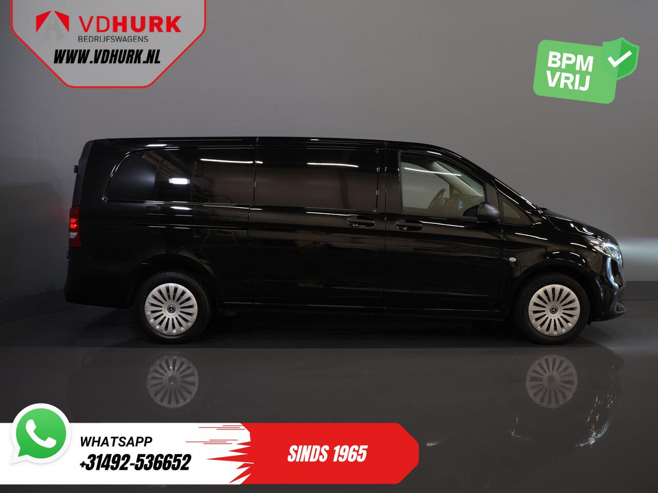 Mercedes-Benz VITO 119 CDI Aut. L3 LED/ 2.5t Trekverm./ 270Gr.Deuren/ Stoelverw./ Carplay/ Camera/ Trekhaak/ Cruise/ PDC/ DAB