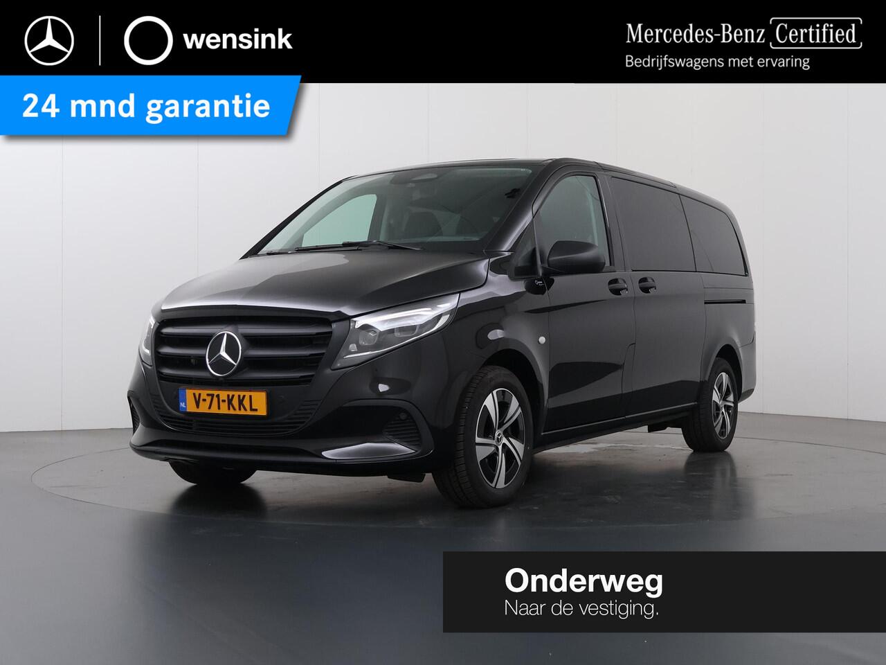 Mercedes-Benz VITO 119 CDI | Aut. | Lang L2 | Select | Dubbele Cabine | Schuifdeur L+R | LM Velgen | 6-zits | Navigatie | Parkeercamera | Dynamic | Certified