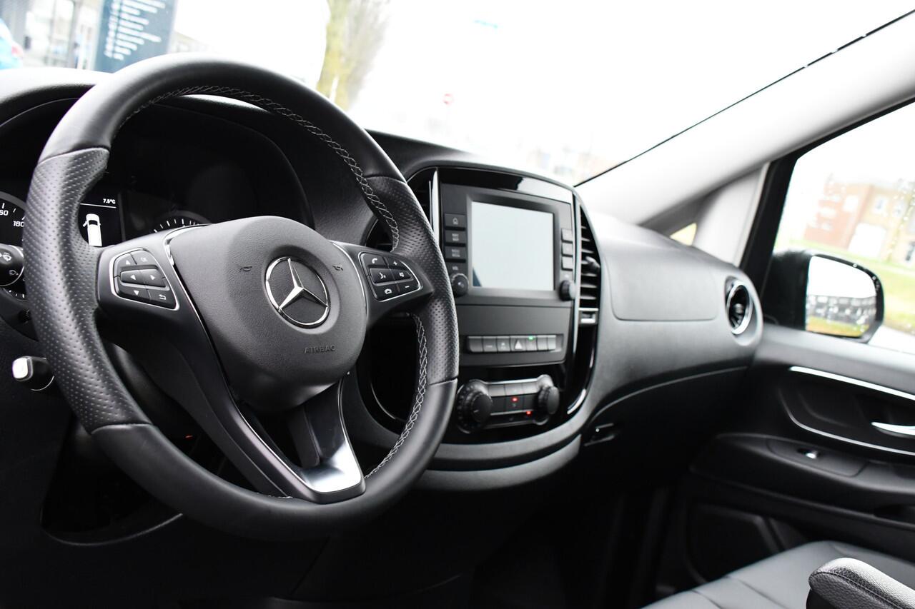 Mercedes-Benz VITO 119 CDI L2 AMG Edition Camera, Cruise, Carplay, 190pk, Leder, Stoelverwarming, LED, Automaat, Luxe, Multimedia, Uniek!