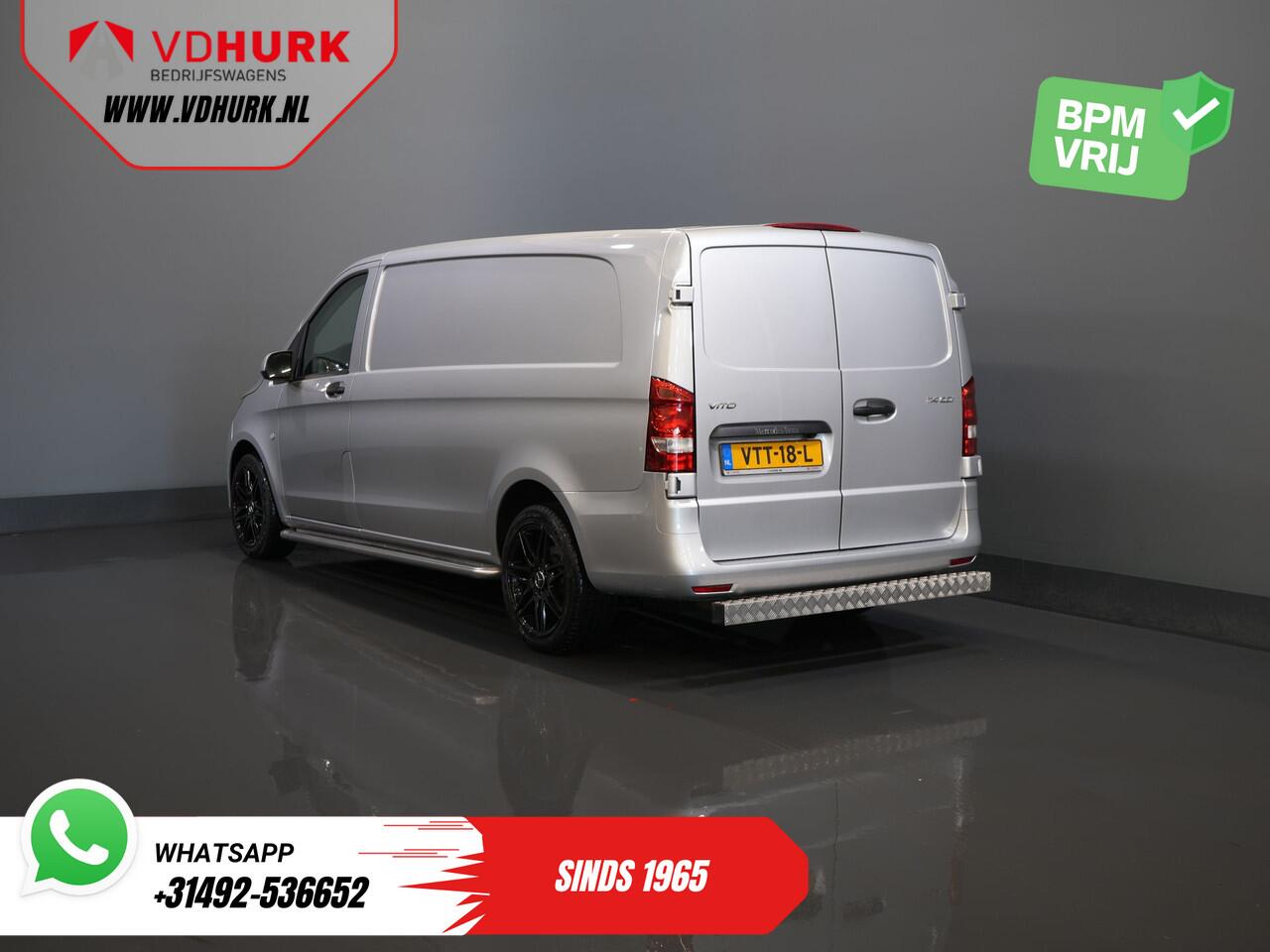Mercedes-Benz VITO 114 CDI Aut. L3 BPM VRIJ! NL Auto/ Carplay/ Cruise/ DAB/ Camera/ LMV 18"/ Sidebars