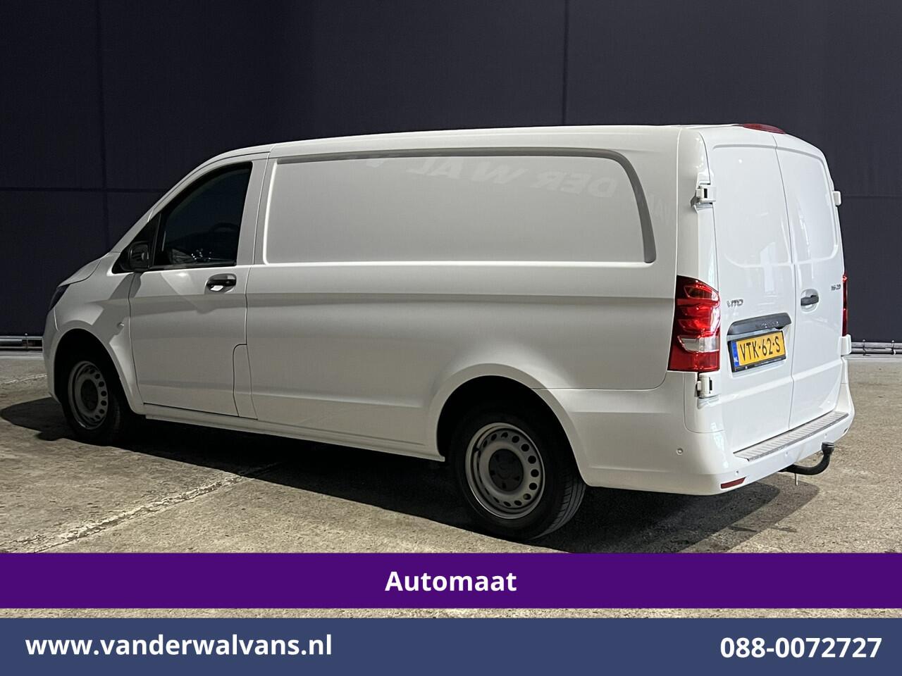 Mercedes-Benz VITO 116 CDI 164pk 9G-Tronic Automaat L2H1 Euro6 Airco | Camera | Apple Carplay Android Auto, Cruisecontrol, 2500kg Trekhaak, Parkeersensoren, Bijrijdersbank