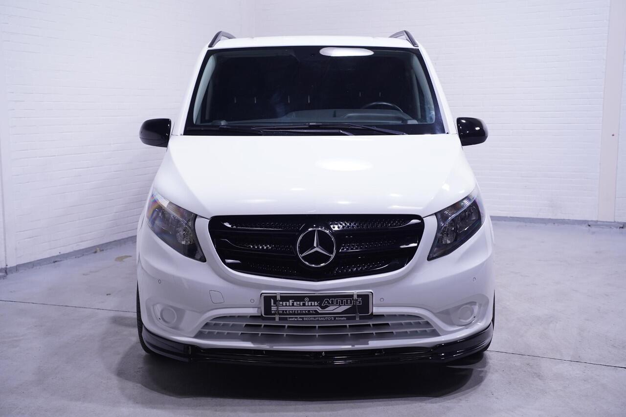 Mercedes-Benz VITO 116 CDI 163 pk XL Black&White Edition Navi, 19" AMG Wielen, Camera, Spoiler Pakket, PDC V+A, Laadruimte Pakket, 3-Zits