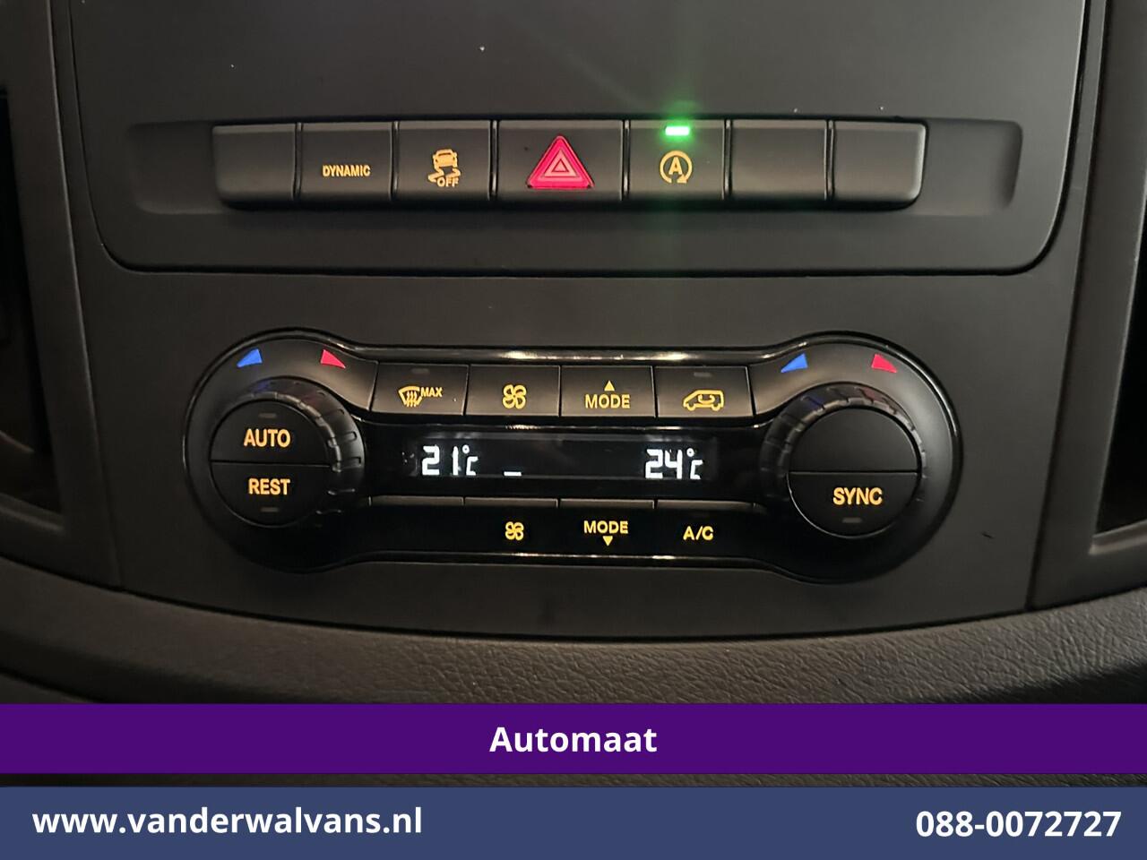 Mercedes-Benz VITO 114 CDI 9G-Tronic Automaat L3H1 Euro6 Airco | Camera | Apple Carplay | Android Auto Cruisecontrol, 2500kg Trekhaak, Parkeersensoren, Bijrijdersbank