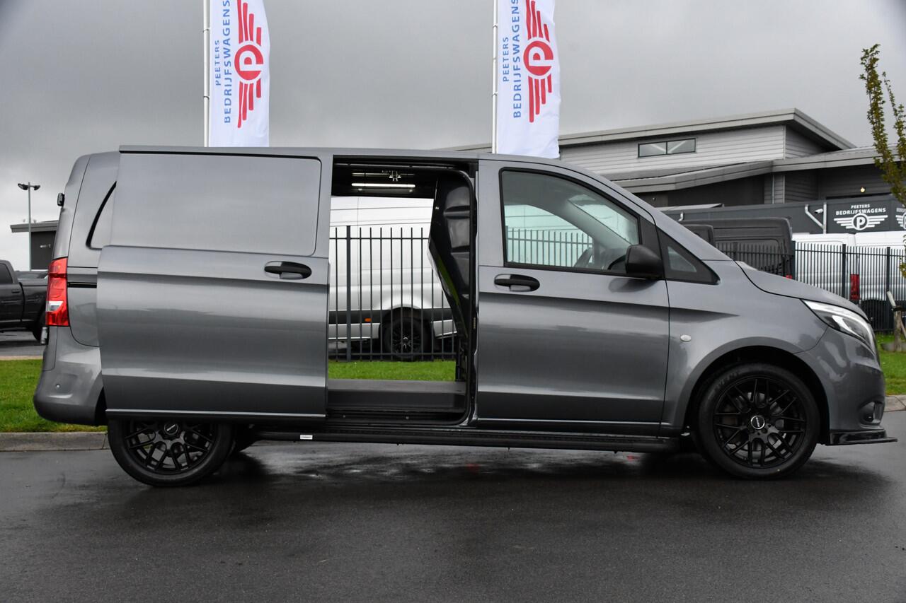 Mercedes-Benz VITO 119 CDI AMG Edition Adaptieve Cruise, Camera, LED, Carplay, 2 x Schuifdeur, Leder, Stoelverwarming, Uniek!