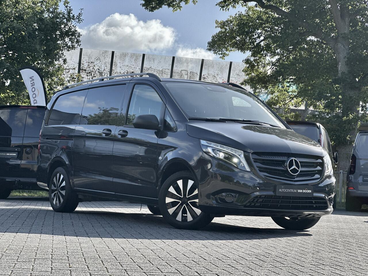 Mercedes-Benz VITO 116 CDI Lang | Automaat | Exclusive | Leer | 3-zits | Camera | Navigatie | LED | Stoelverwarming | Trekhaak | Ex btw