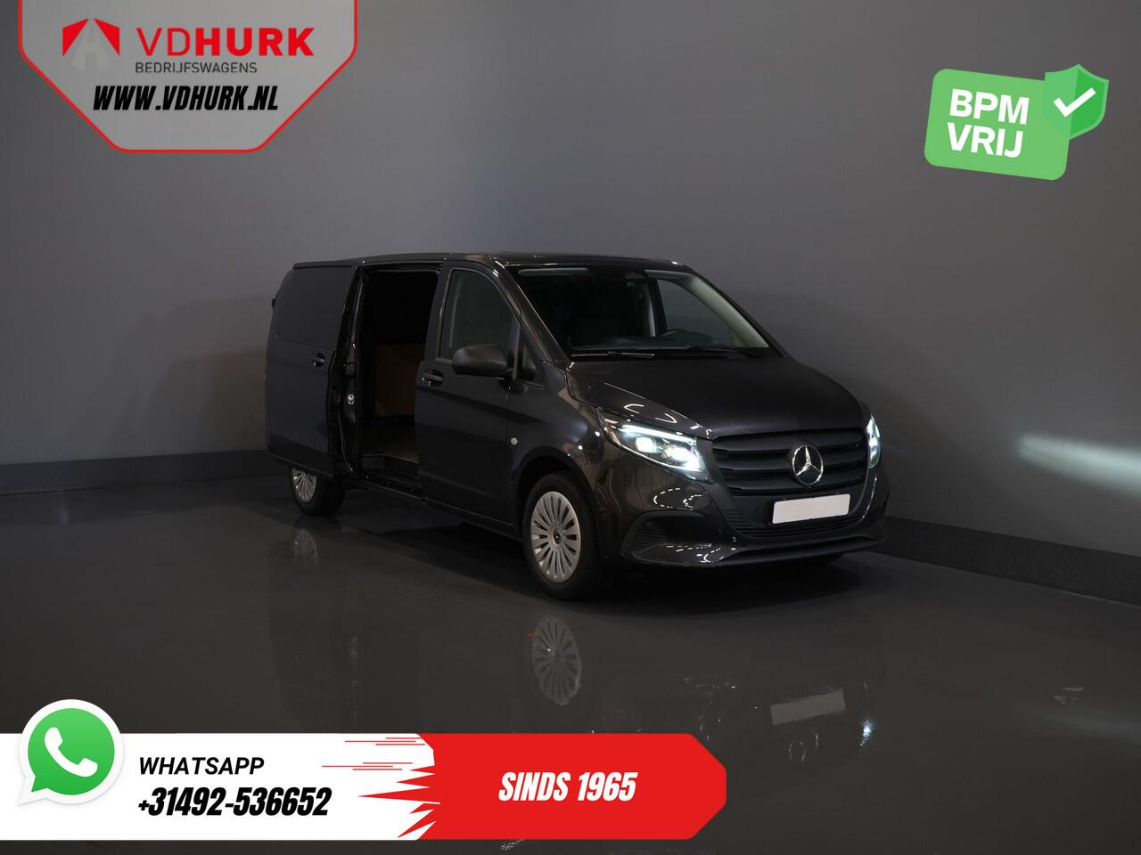 Mercedes-Benz VITO 116 CDI Aut. L3 LED/ 2.5t Trekverm./ 270Gr.Deuren/ Stoelverw./ Carplay/ Camera/ Trekhaak/ Cruise/ PDC/ DAB