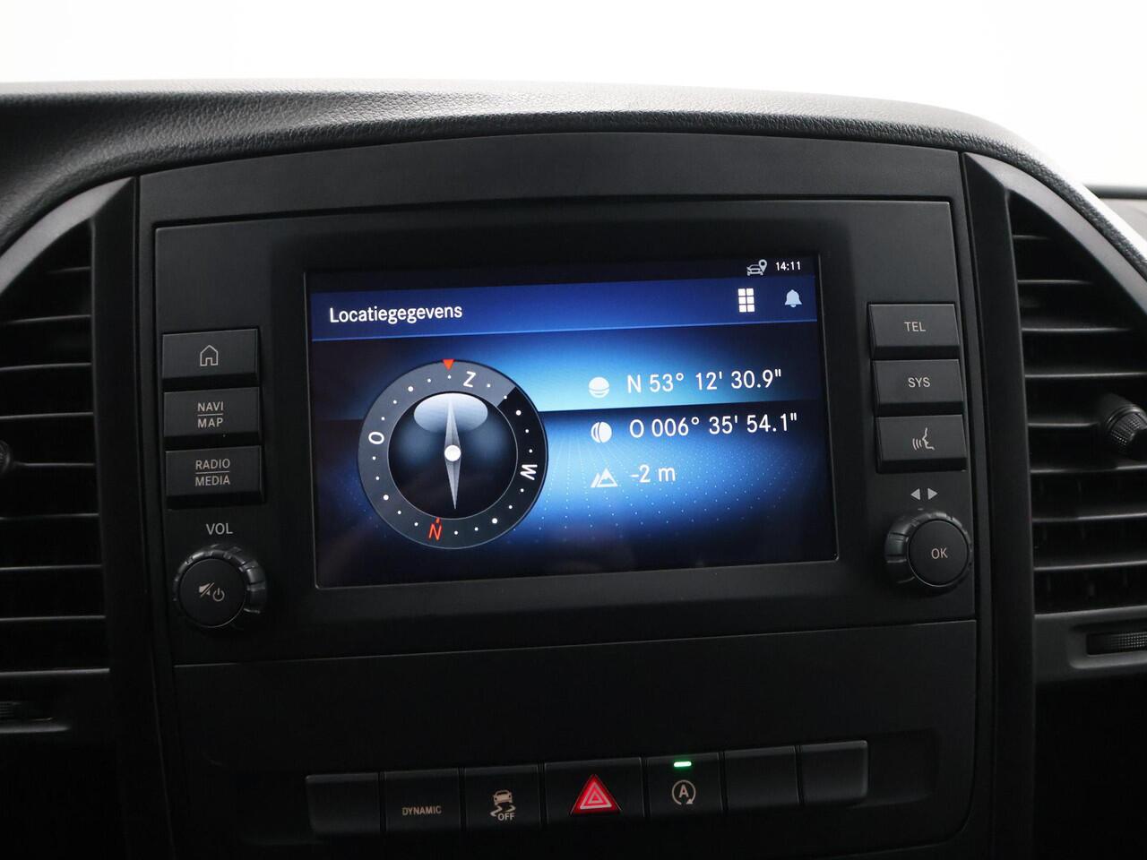 Mercedes-Benz VITO 116 CDI | L2 | AUTOMAAT | 2800 KG AHW TREKHAAK | AIRCO | CRUISE | CAMERA | CARPLAY EN ANDROID AUTO | PARKEERSENSOREN | ACHTERDEUREN | STOELVERWARMING