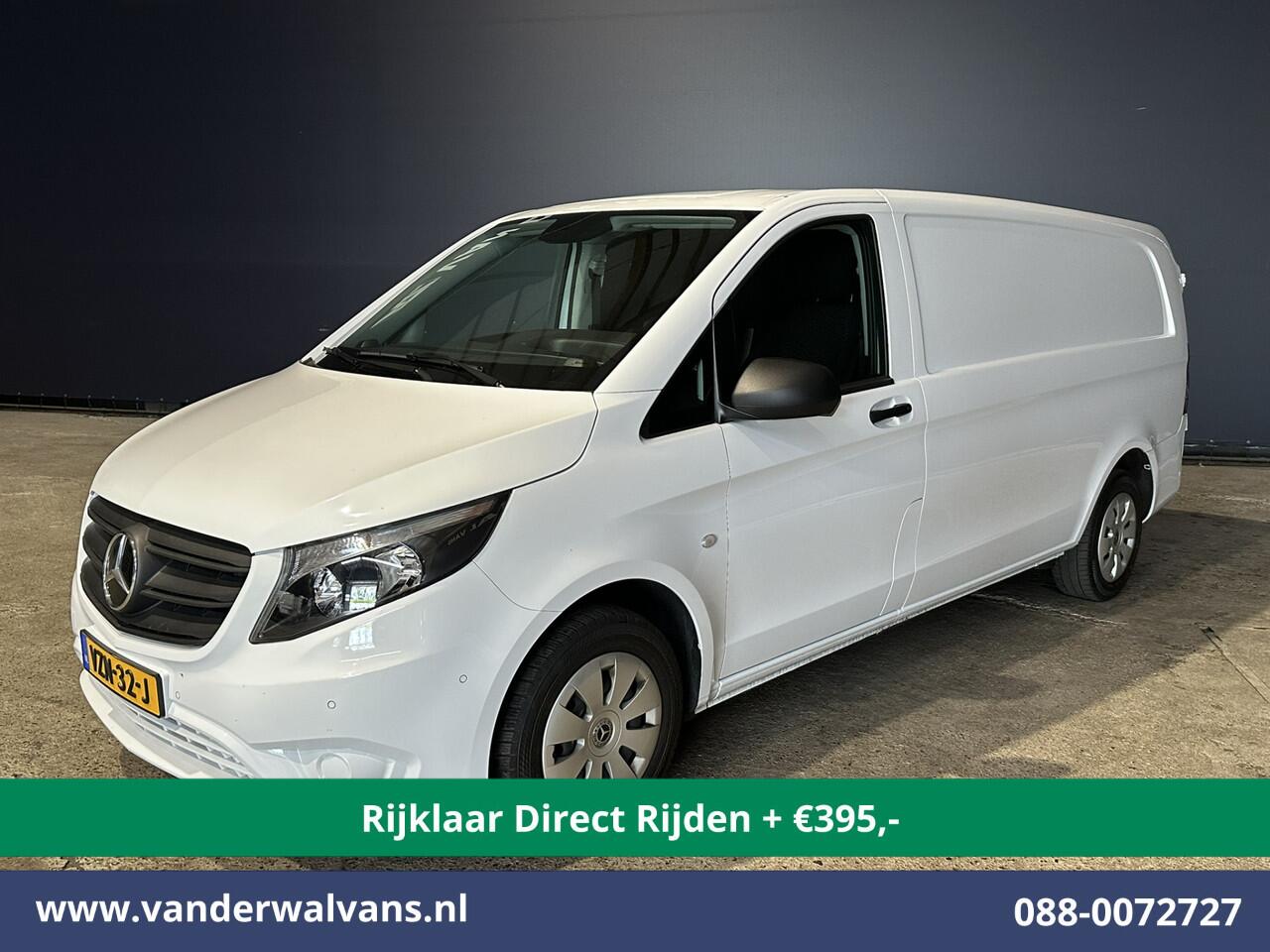Mercedes-Benz VITO 114 CDI 136pk 9G-Tronic Automaat L3H1 Euro6 *Rijklaar direct Rijden* Airco | Camera | Apple Carplay | Android Auto Cruisecontrol, 2500kg Trekhaak, Parkeersensoren