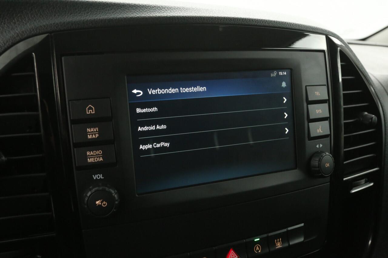 Mercedes-Benz VITO 114 CDI Lang | Automaat | Airco | Adap. Cruise | 3 Zits | Carplay | Stoelverw. | Trekh.