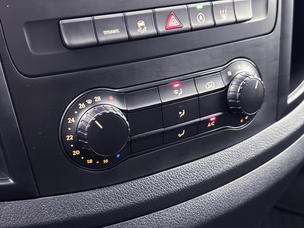 Mercedes-Benz VITO 116 CDI L3 Led 2x schuifdeur Trekhaak Navigatie Dubbele Schuifdeur Standkachel Apple Carplay/Android Auto Cruise Control