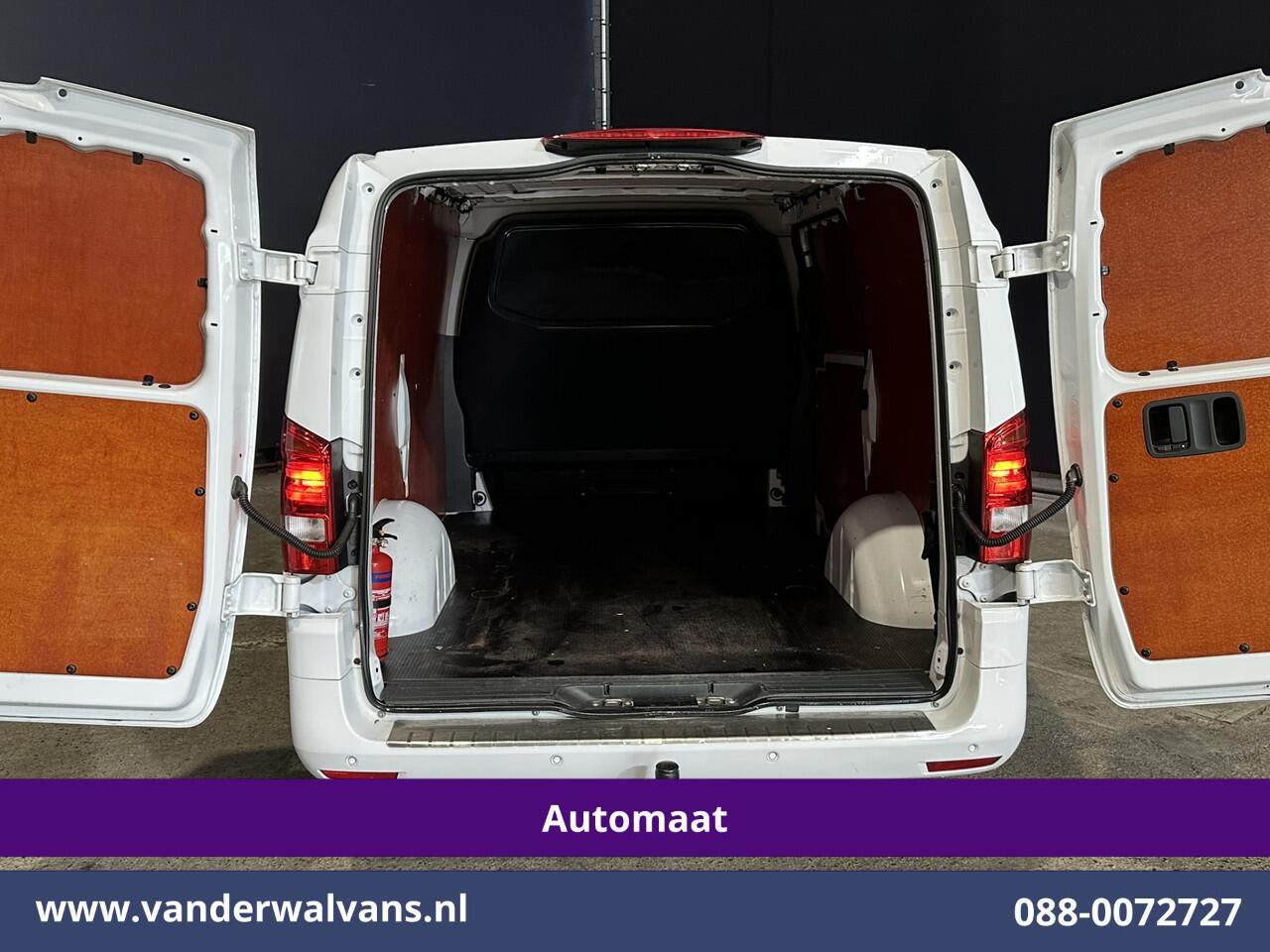 Mercedes-Benz VITO 116 CDI 164pk 9G-Tronic Automaat L2H1 Euro6 Airco | Camera | Apple Carplay Android Auto, Cruisecontrol, 2500kg Trekhaak, Parkeersensoren, Bijrijdersbank