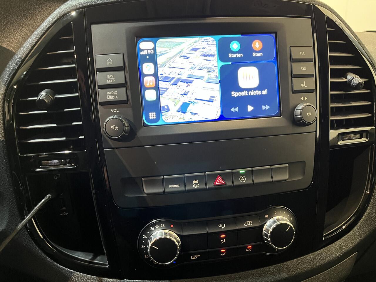 Mercedes-Benz VITO 116 CDI Lang Automaat RWD / Servicebus / Sortimo Inrichting / Euro 6 / Airco / CarPlay / Camera / Cruise Control / Lier / Navigatie / 3-Zits / 34.000 KM !!