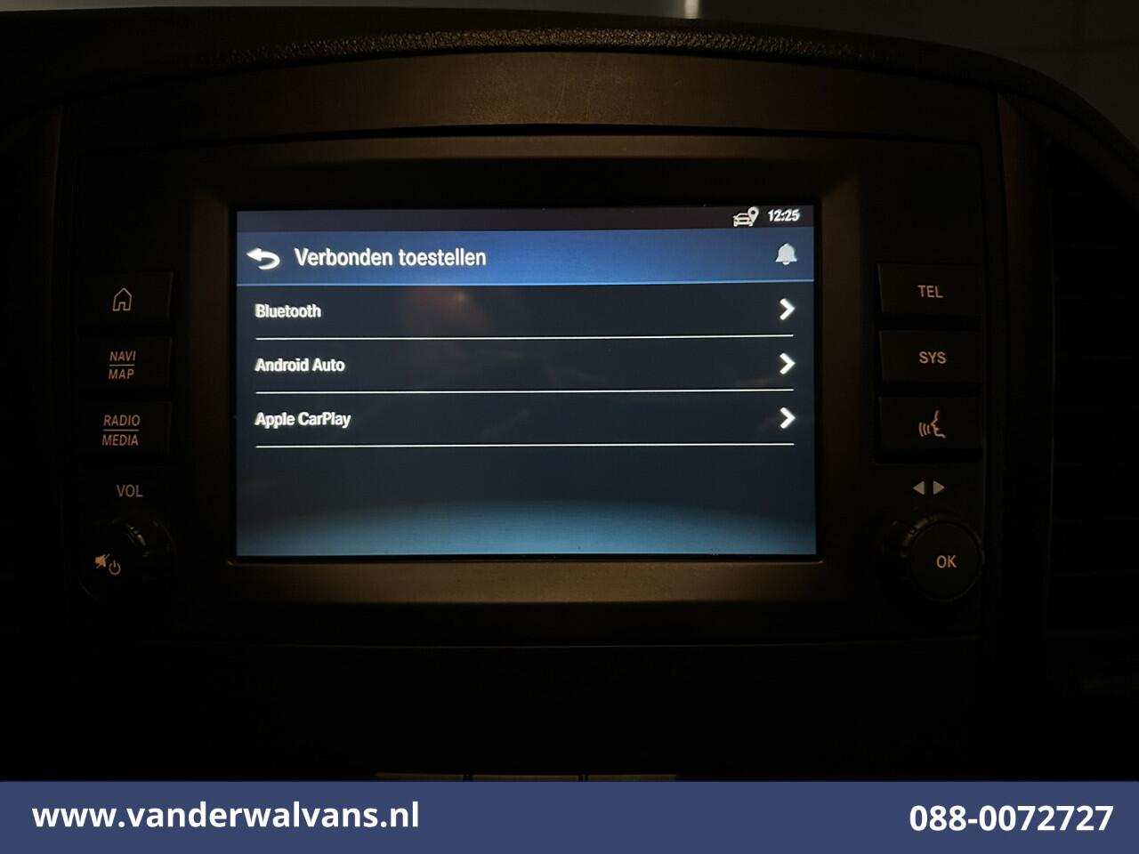 Mercedes-Benz VITO 114 CDI 136pk L2H1 Euro6 Airco | Camera | Navigatie | Cruisecontrol | Apple Carplay | Parkeersensoren Android Auto, Bijrijdersbank