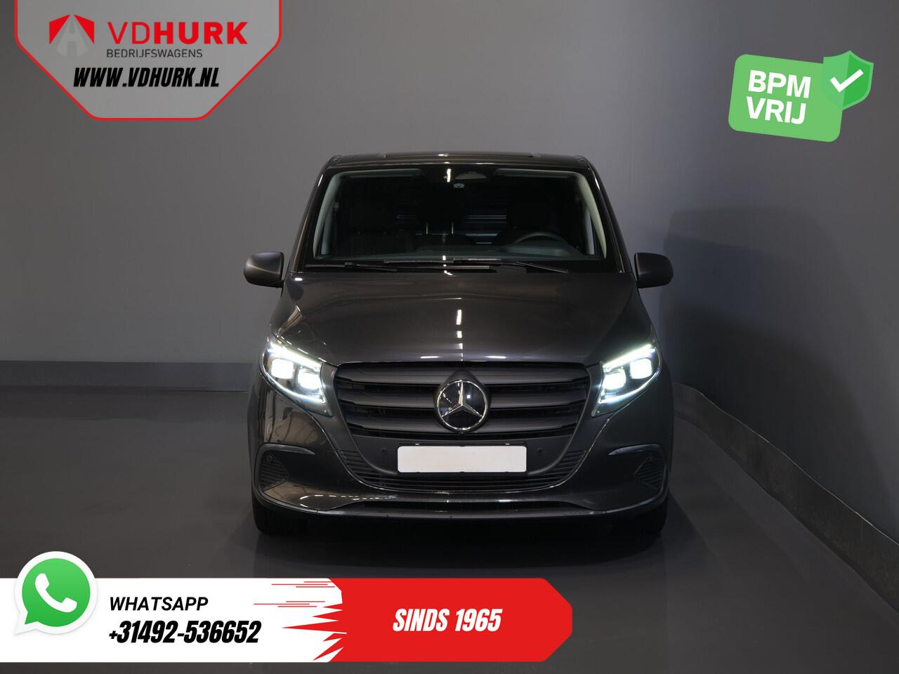 Mercedes-Benz VITO 119 CDI Aut. L2 LED/ 2.5t Trekverm./ 270Gr.Deuren/ Stoelverw./ Carplay/ Camera/ Trekhaak/ Cruise/ PDC/ DAB
