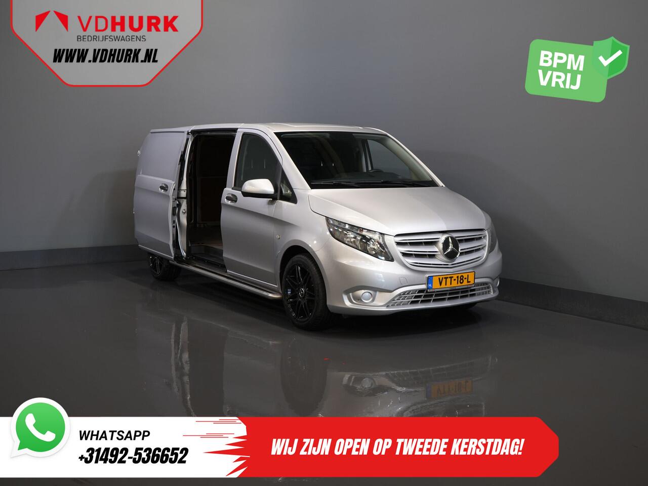 Mercedes-Benz VITO 114 CDI Aut. L3 BPM VRIJ! NL Auto/ Carplay/ Cruise/ DAB/ Camera/ LMV 18"/ Sidebars