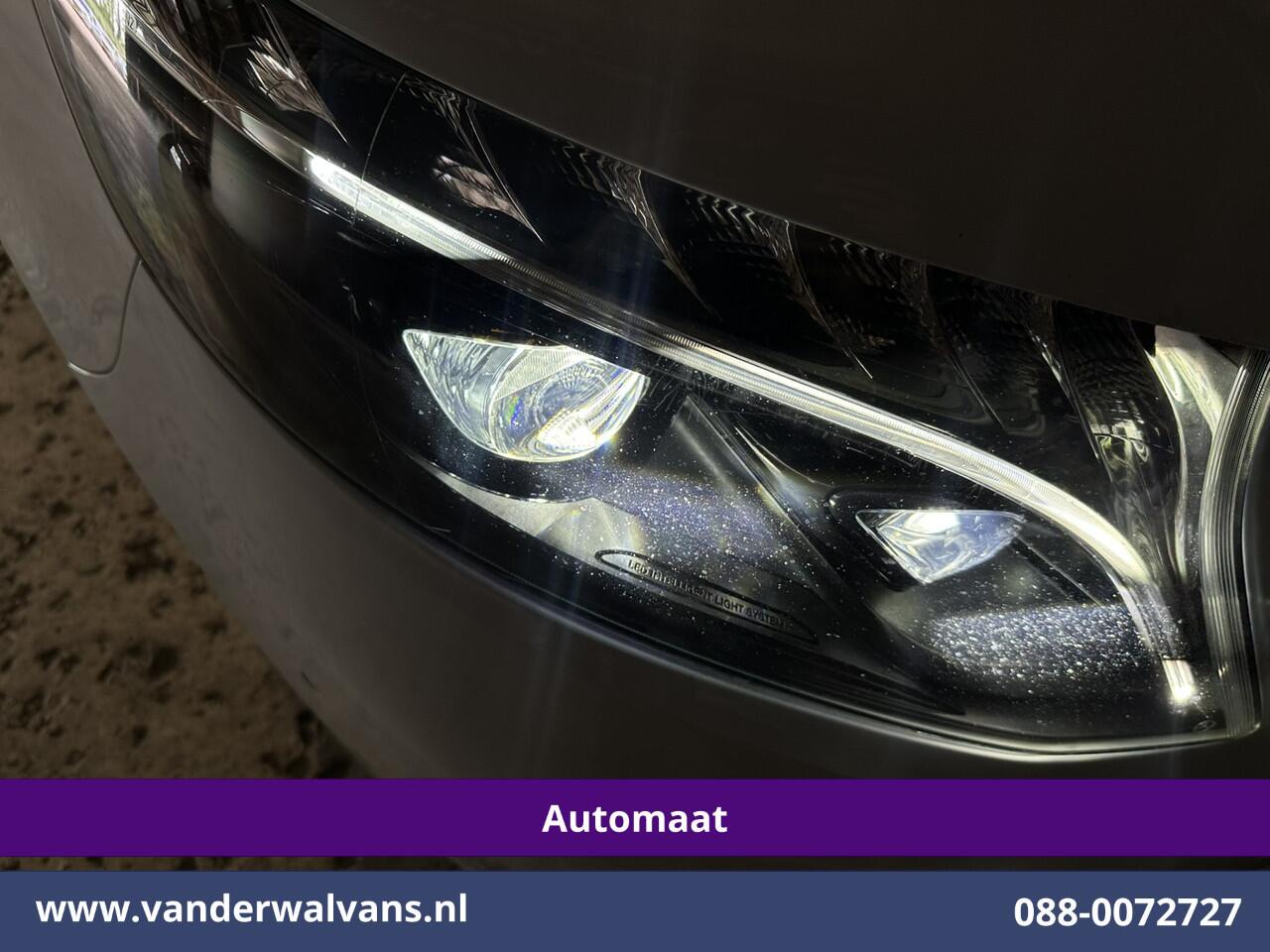 Mercedes-Benz VITO 116 CDI 164pk 9G-Tronic Automaat L3H1 Euro6 Airco | Camera | LED | Apple Carplay | 2500kg Trekhaak Android Auto, Cruisecontrol, Parkeersensoren, Bijrijdersbank