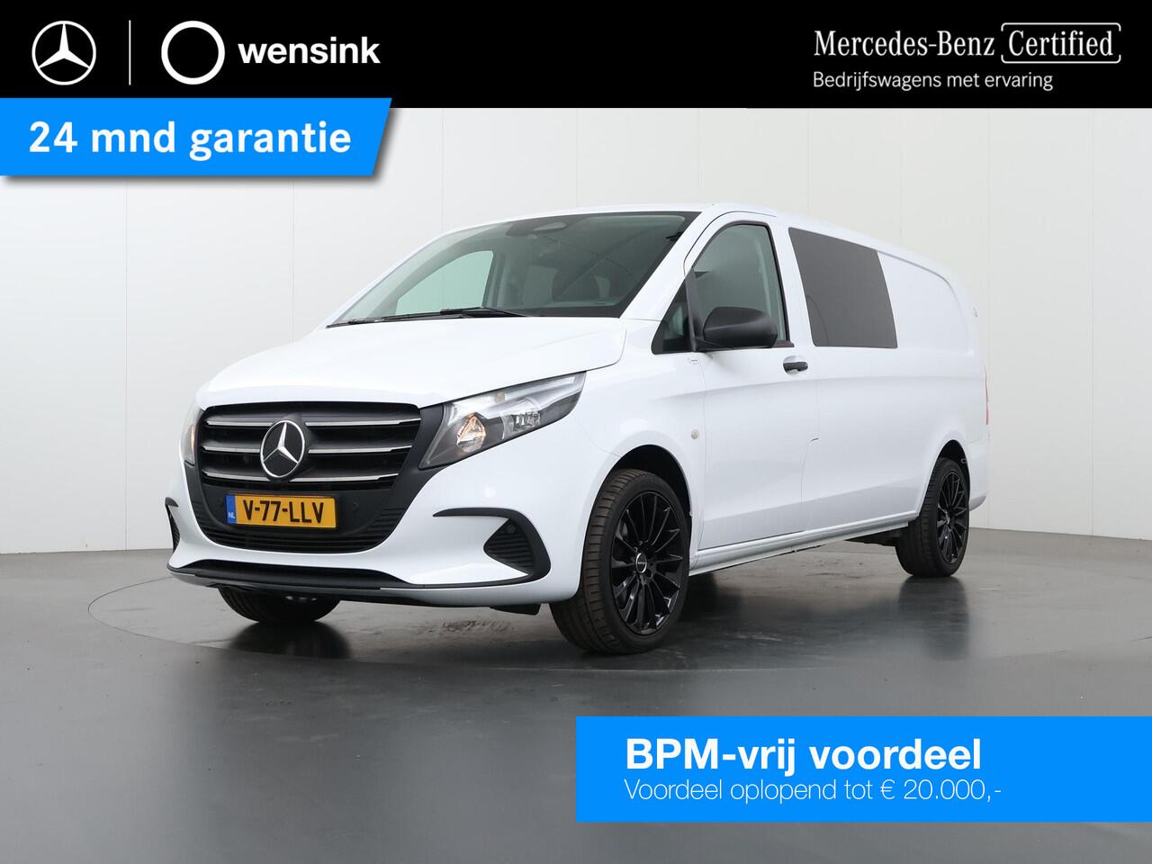 Mercedes-Benz VITO 116 CDI Aut. | XL L3 | Select 4X4 | Dubbele Cabine | Parkeercamera | Climate Control | Stoelverwarming | Keyless Go | 2500 KG. AHW | Certified