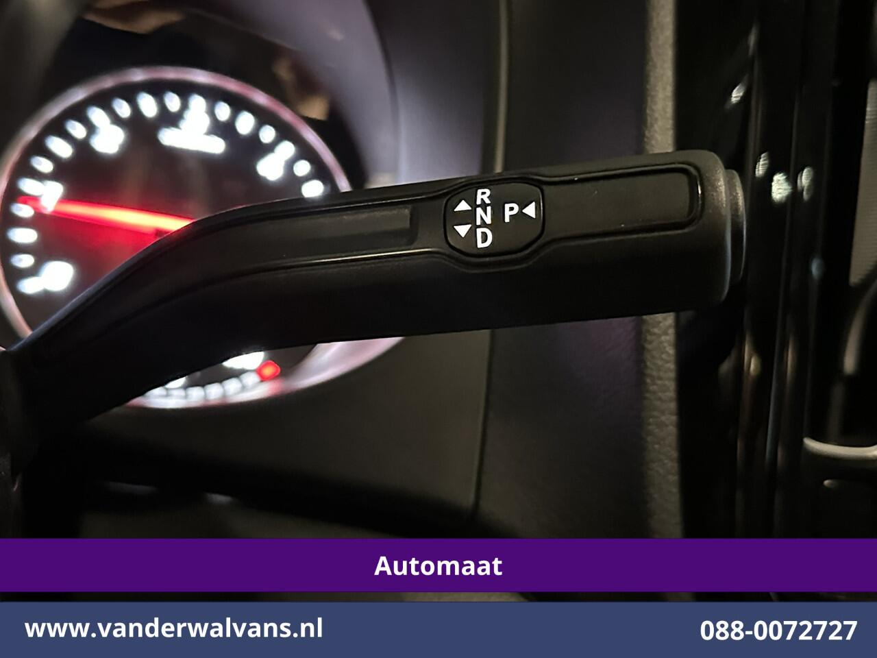 Mercedes-Benz VITO 116 CDI 164pk 9G-Tronic Automaat L2H1 Dubbele Cabine Fabrieksgarantie Euro6 Airco | 2x zijdeur | 5-Zits | 360 graden Camera | Navigatie LED, LM velgen, 2500kg Trekhaak, Adaptieve Cruisecontrol, Parkeersensoren, Isofix, MBUX