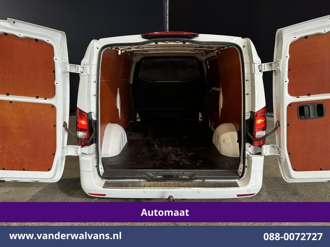 Mercedes-Benz VITO 114 CDI 136pk 9G-Tronic Automaat L3H1 Fabrieksgarantie Euro6 Airco | Camera | Apple Carplay Android Auto, Cruisecontrol, 2500kg Trekhaak, Parkeersensoren, Bijrijdersbank