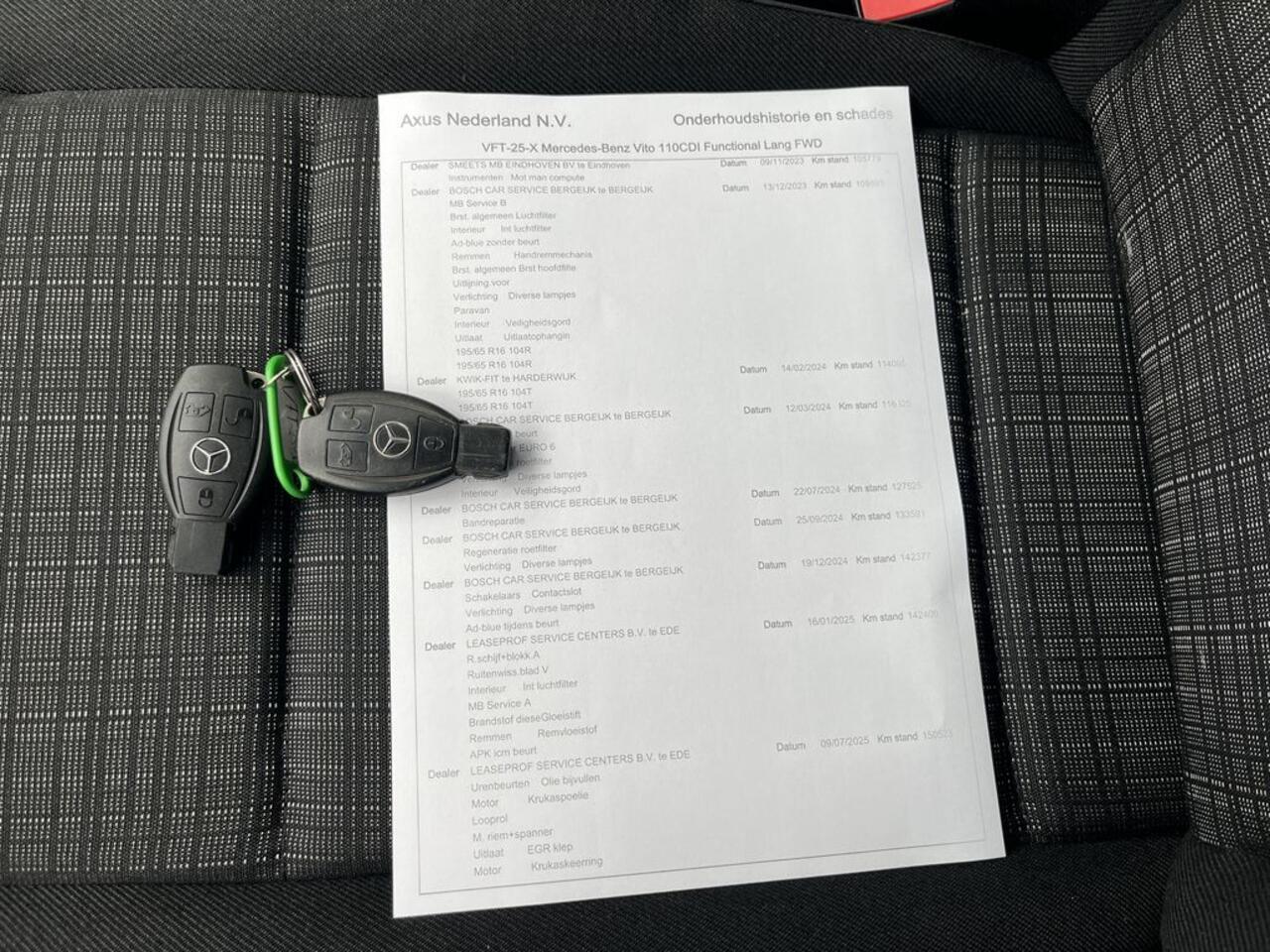 Mercedes-Benz VITO 110 CDI E6 102pk Lang 3p Lease ¤220 p/m, Airco, Trekhaak, onderhoudshistorie aanwezig