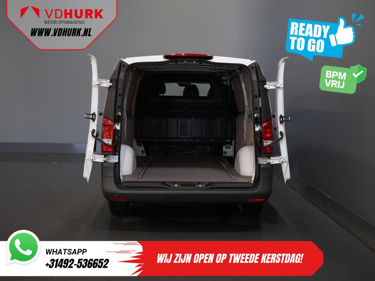 Mercedes-Benz VITO 116 CDI Aut. L3 XL BPM VRIJ! Carplay/ Stoelverw./ 270Gr. Deuren/ Cruise/ Airco/ Navi/ Camera/ PDC