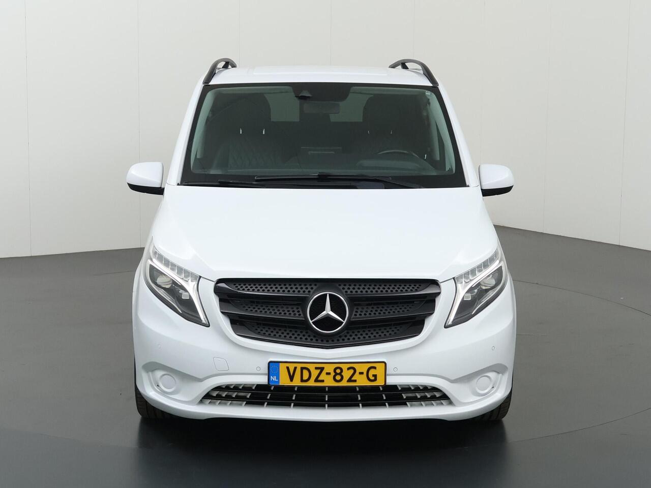 Mercedes-Benz VITO 119 CDI Aut. | L3 XL | Dubbele Cabine | Schuifdeur L+R | LED Koplampen | Lederen Bekleding | Achterdeuren | Climate Control | LM Velgen | 5-zits | Certified